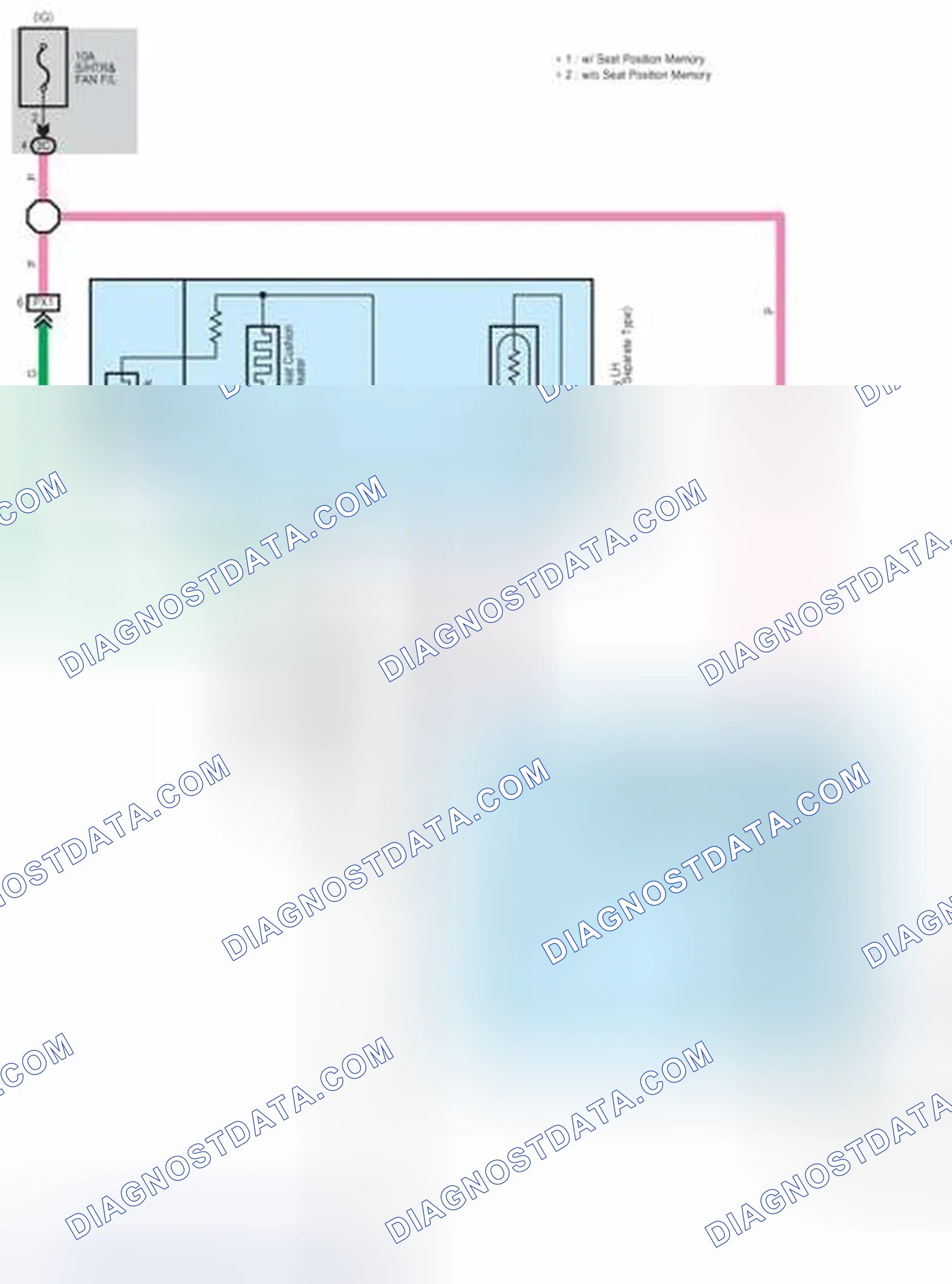 Scheme 239: Seat Heater (w/o Climate Control Seat)