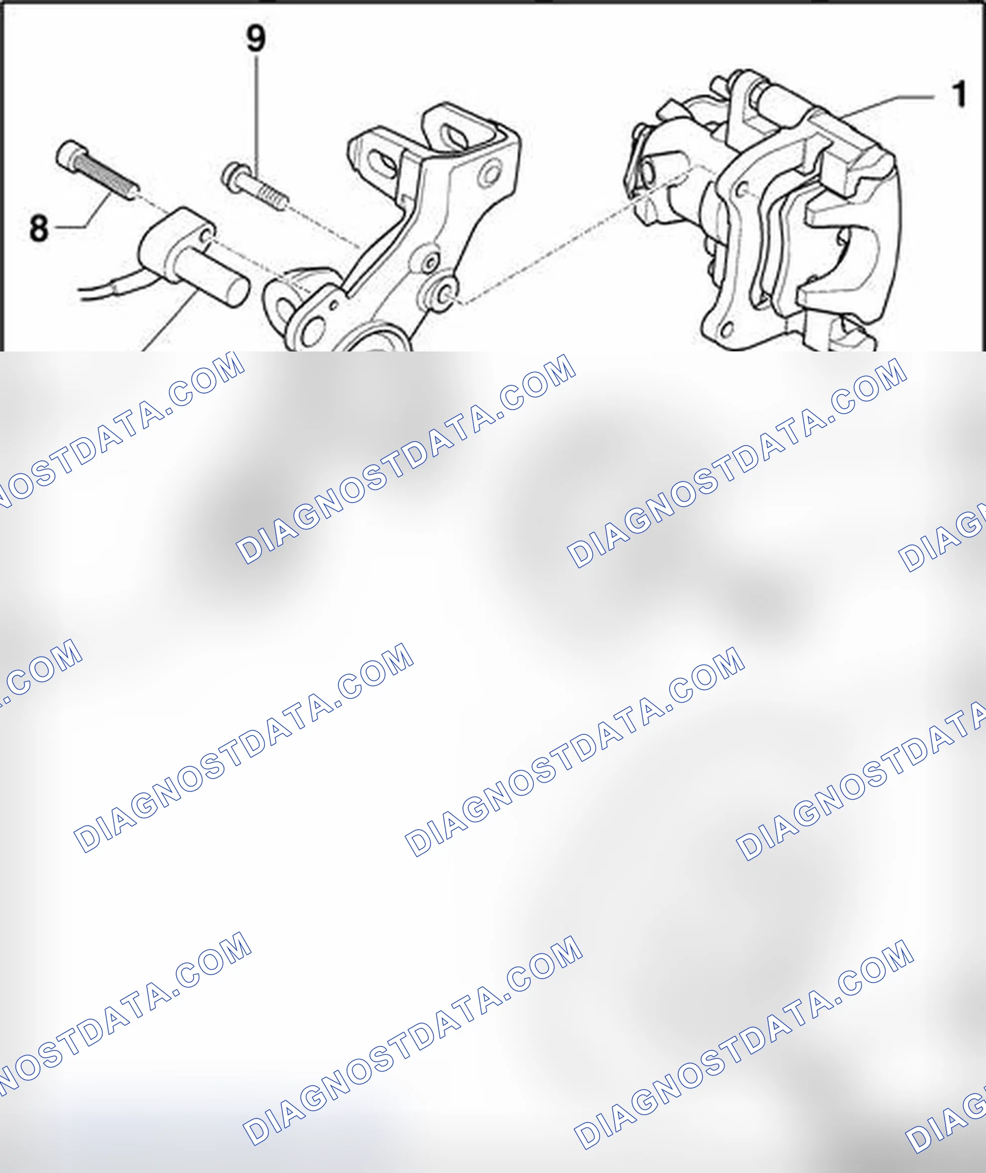 Scheme 35: ABS system components on rear axle (FWD vehicles), removing and installing