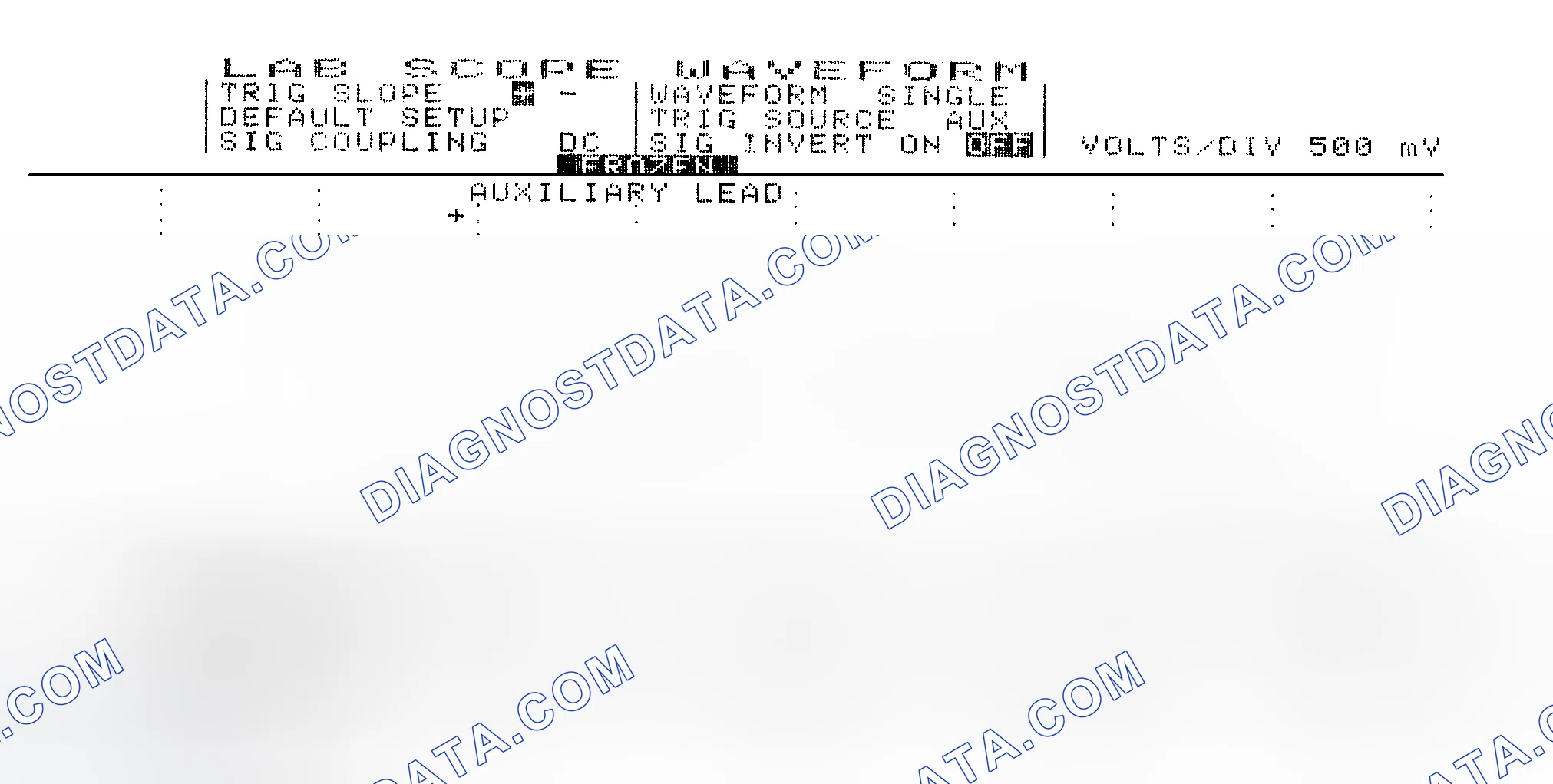 Scheme 14: Single Injector w/Excessive Current Flow - Current Pattern