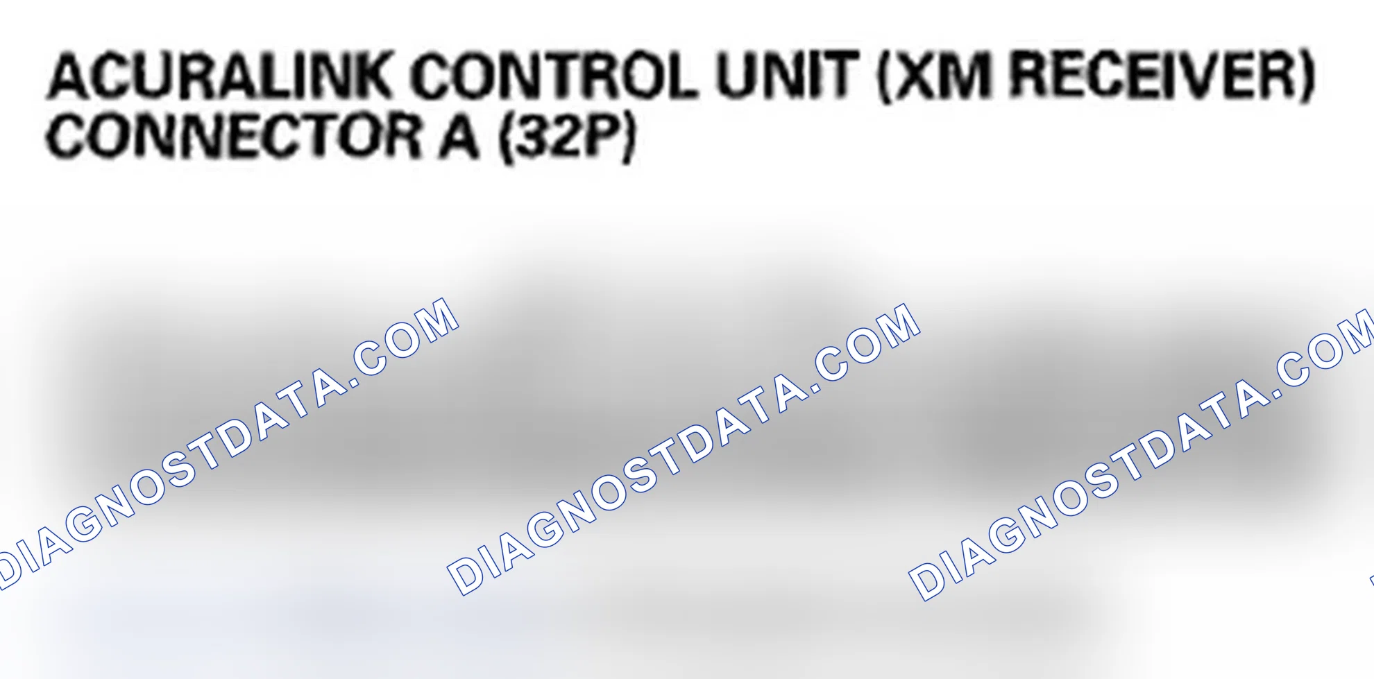 Scheme 611: AcuraLink messages cannot be heard or are weak