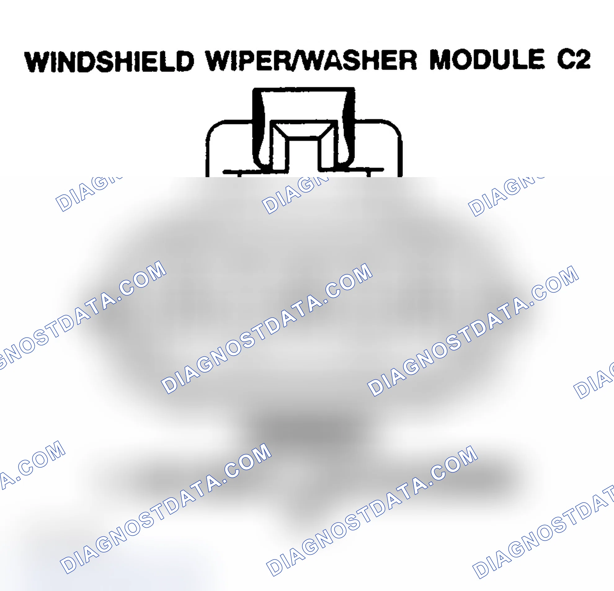 Scheme 246: WINDSHIELD WIPER/WASHER MODULE C2