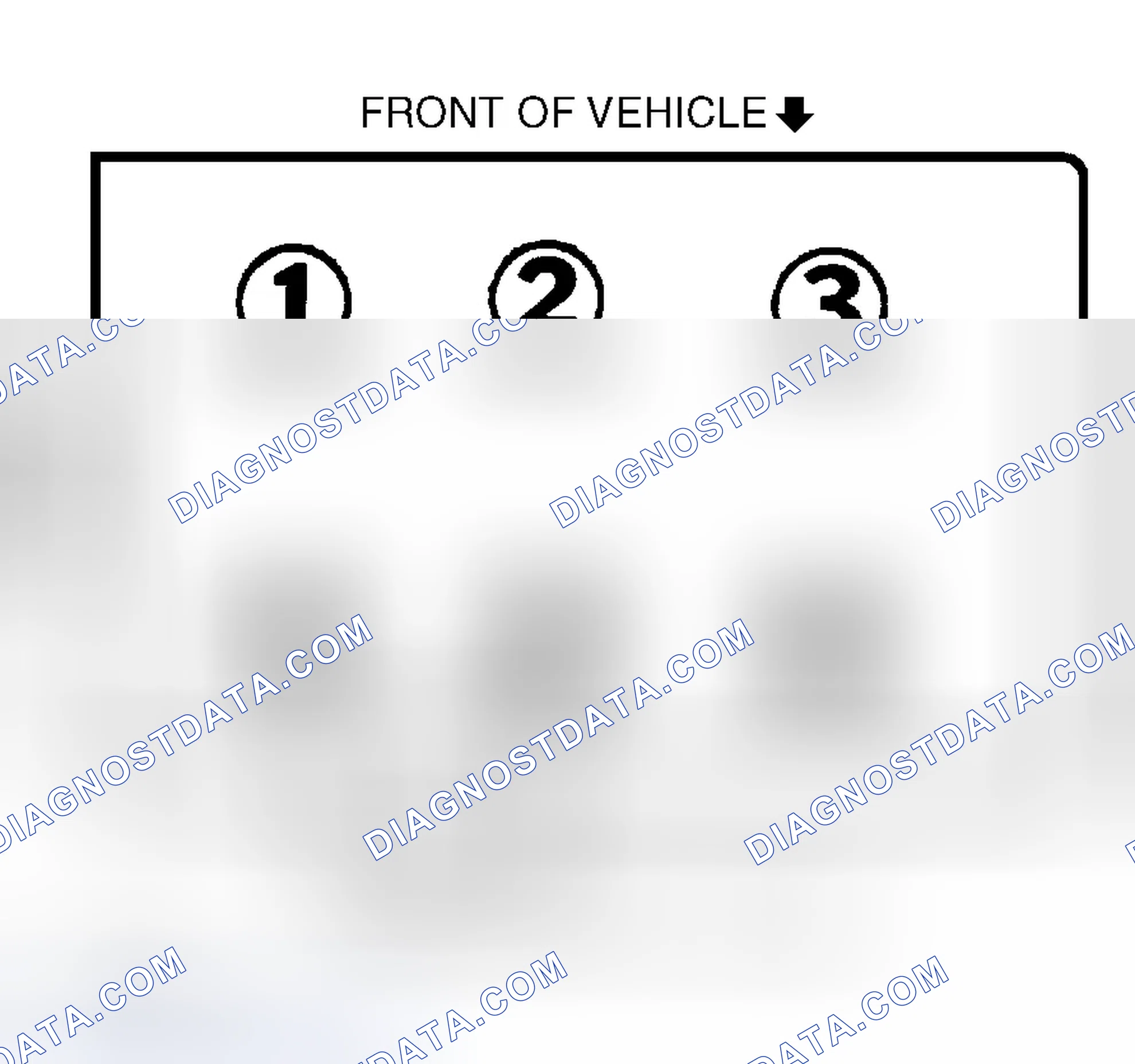Scheme 8: Firing Order & Timing Mark (3.0L - VIN "2" & "U")