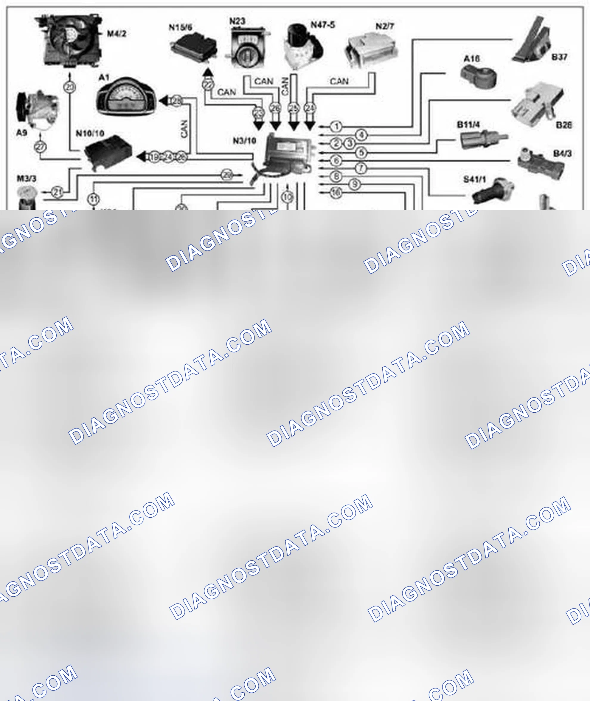 Scheme 85: ME-SFI driving mode, function - GF07.61-P-2005MCU