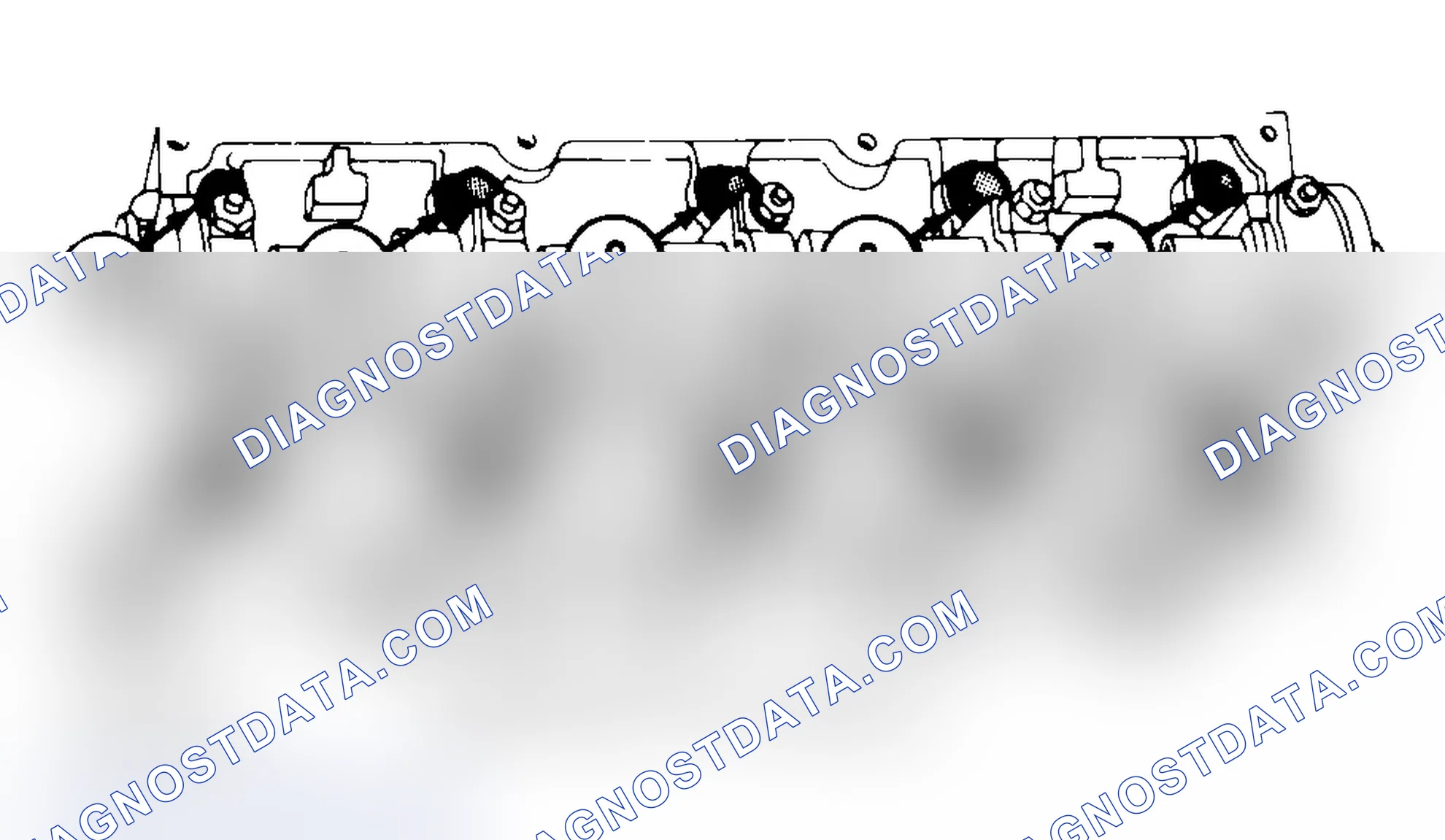 Scheme 3: Typical Cylinder Head Tightening or Loosening Sequence