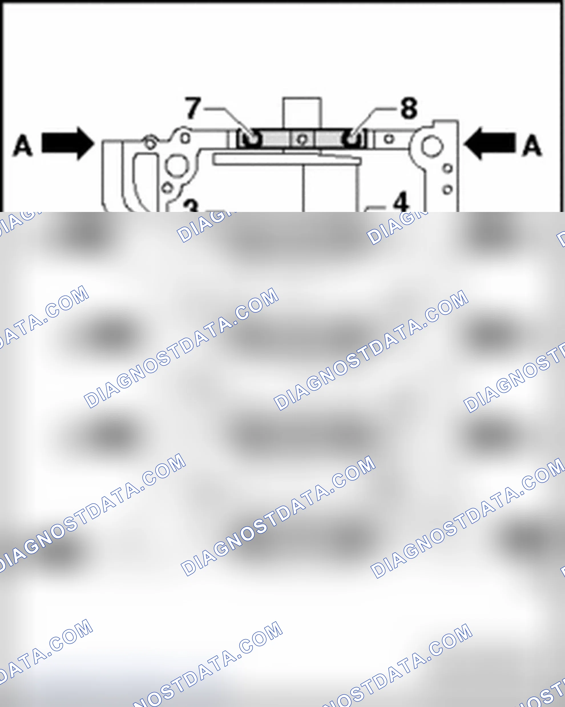 Scheme 167: Crankshaft bearing cap, installing
