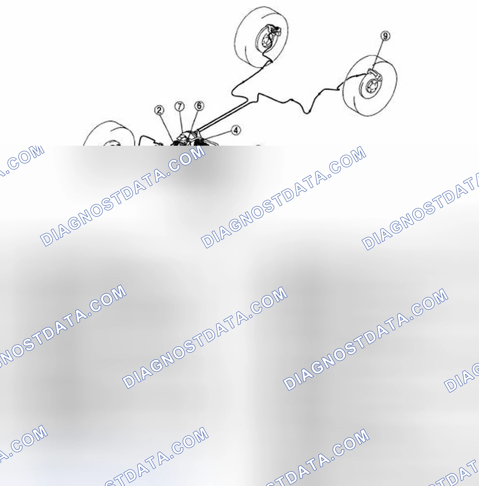 Scheme 1: CONVENTIONAL BRAKE SYSTEM LOCATION INDEX