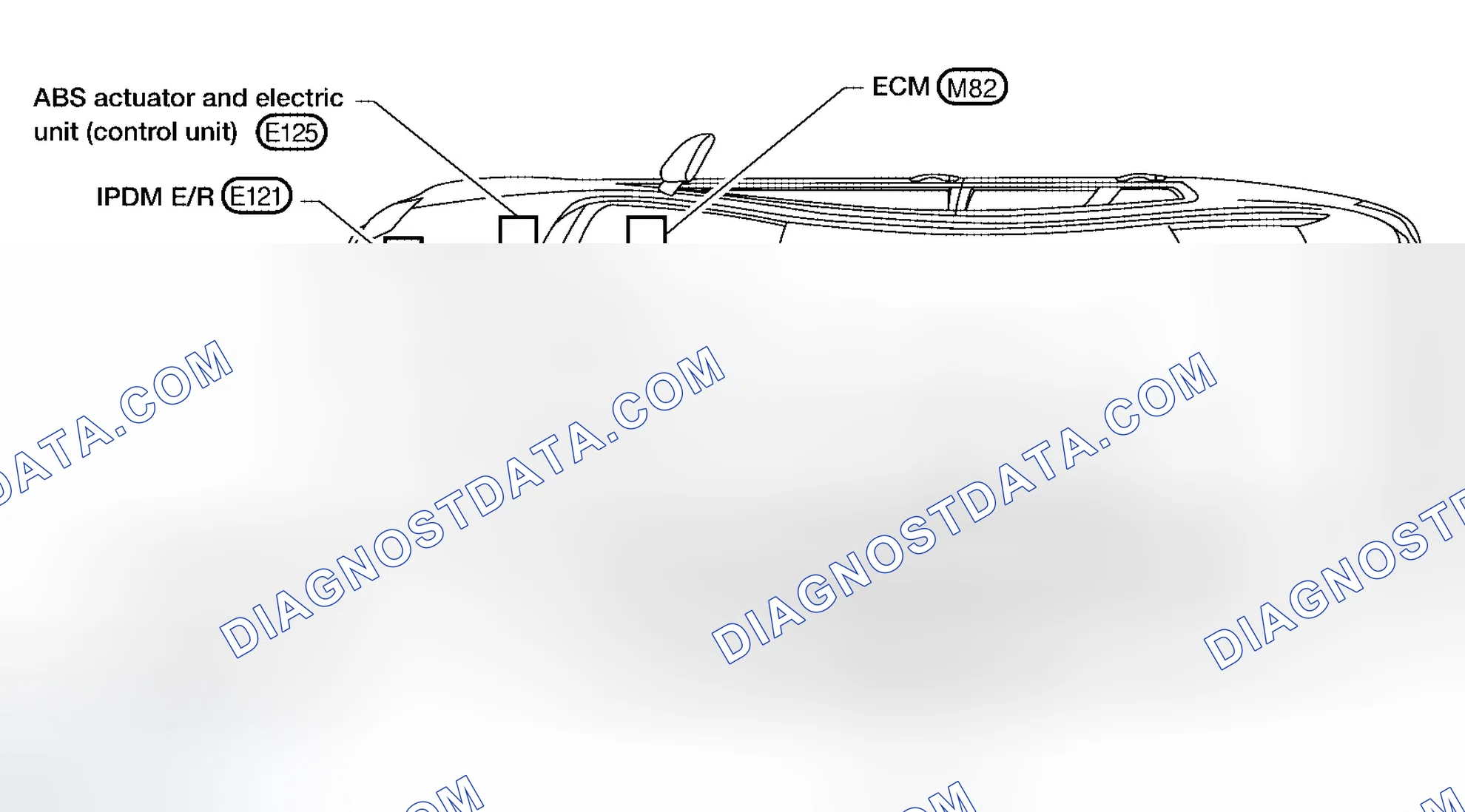Scheme 7: Component Parts and Harness Connector Location