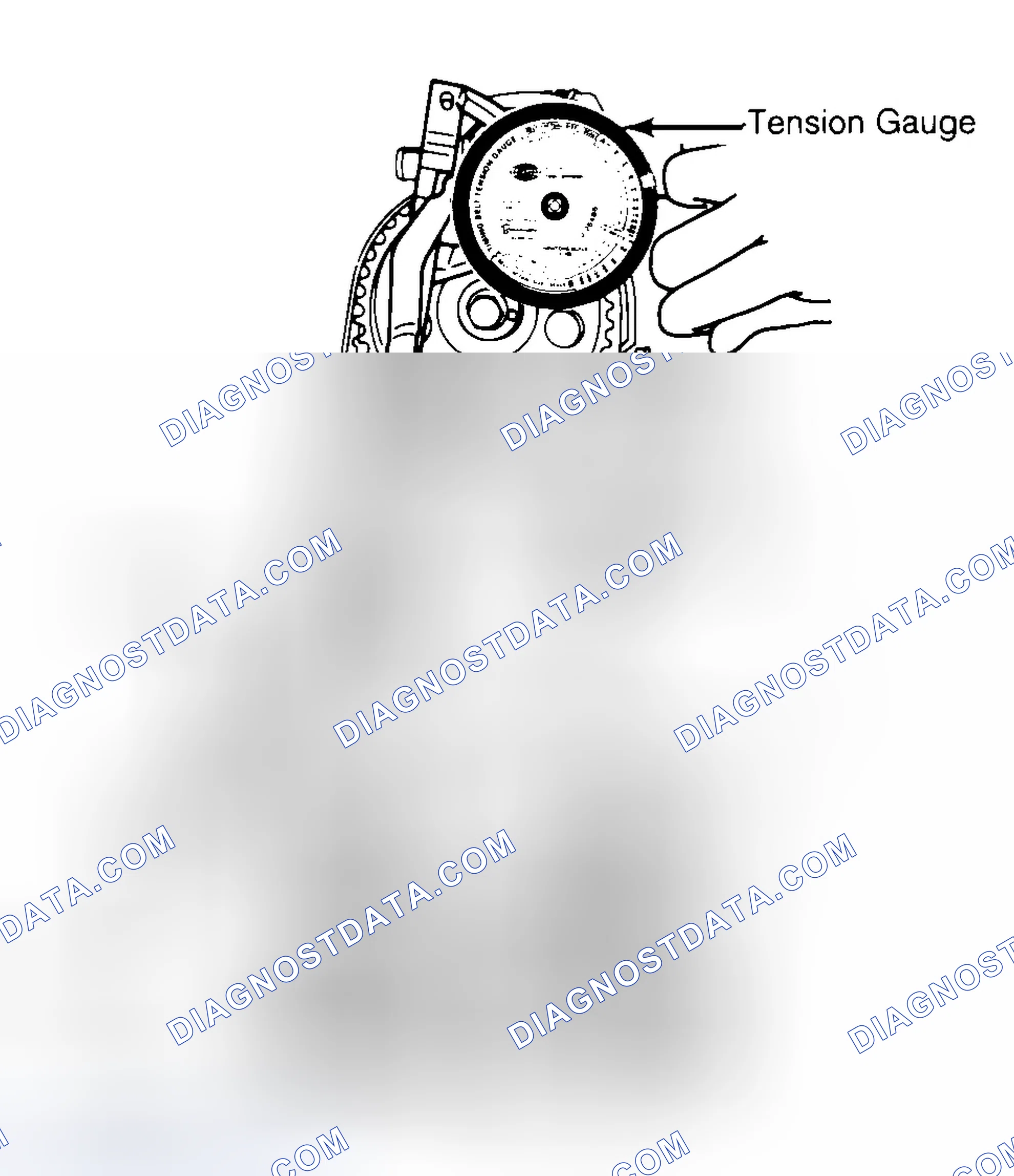 Scheme 3: Adjusting Typical Timing Belt Tension