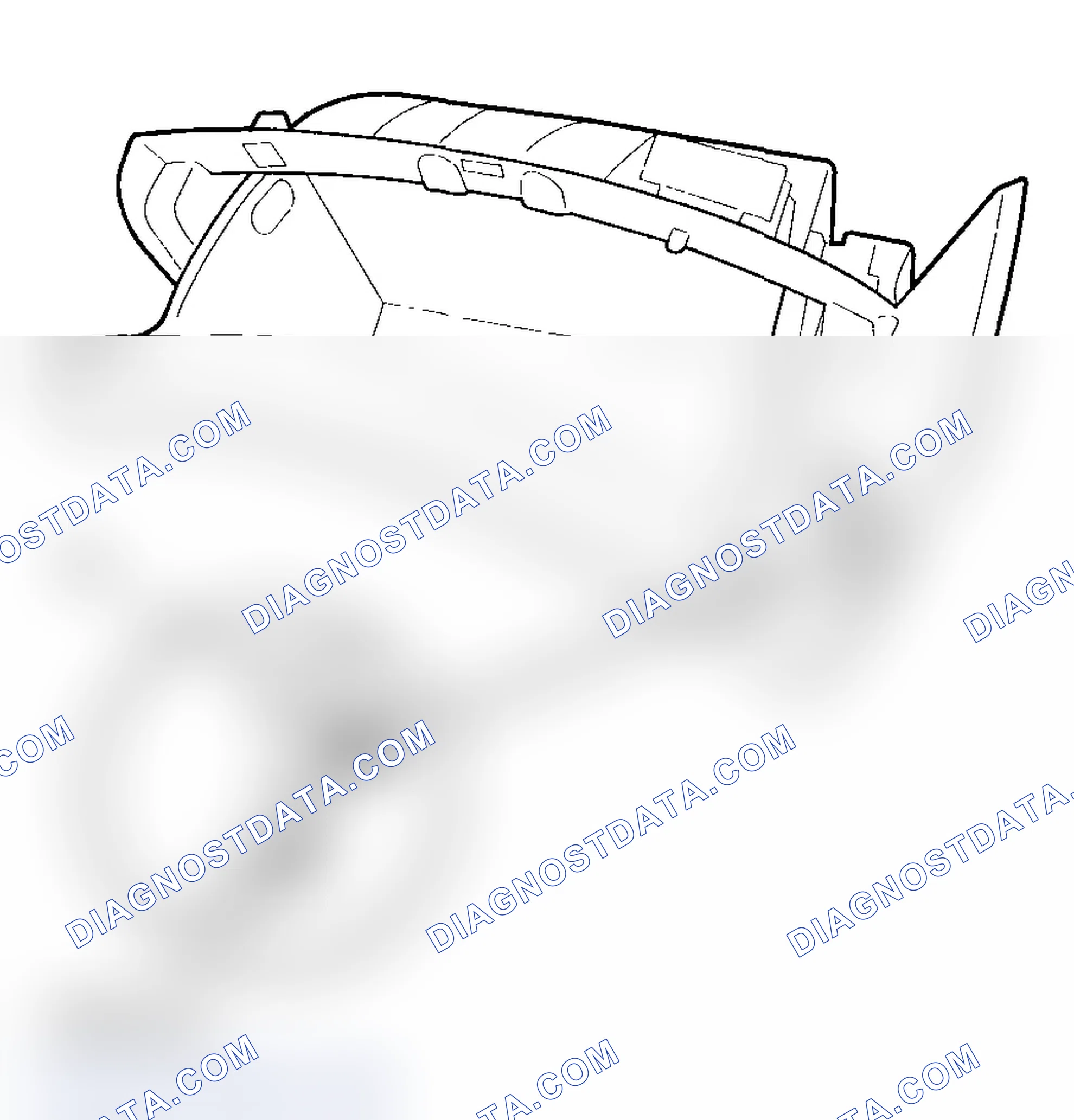 Scheme 54: Glove Box Damper Replacement