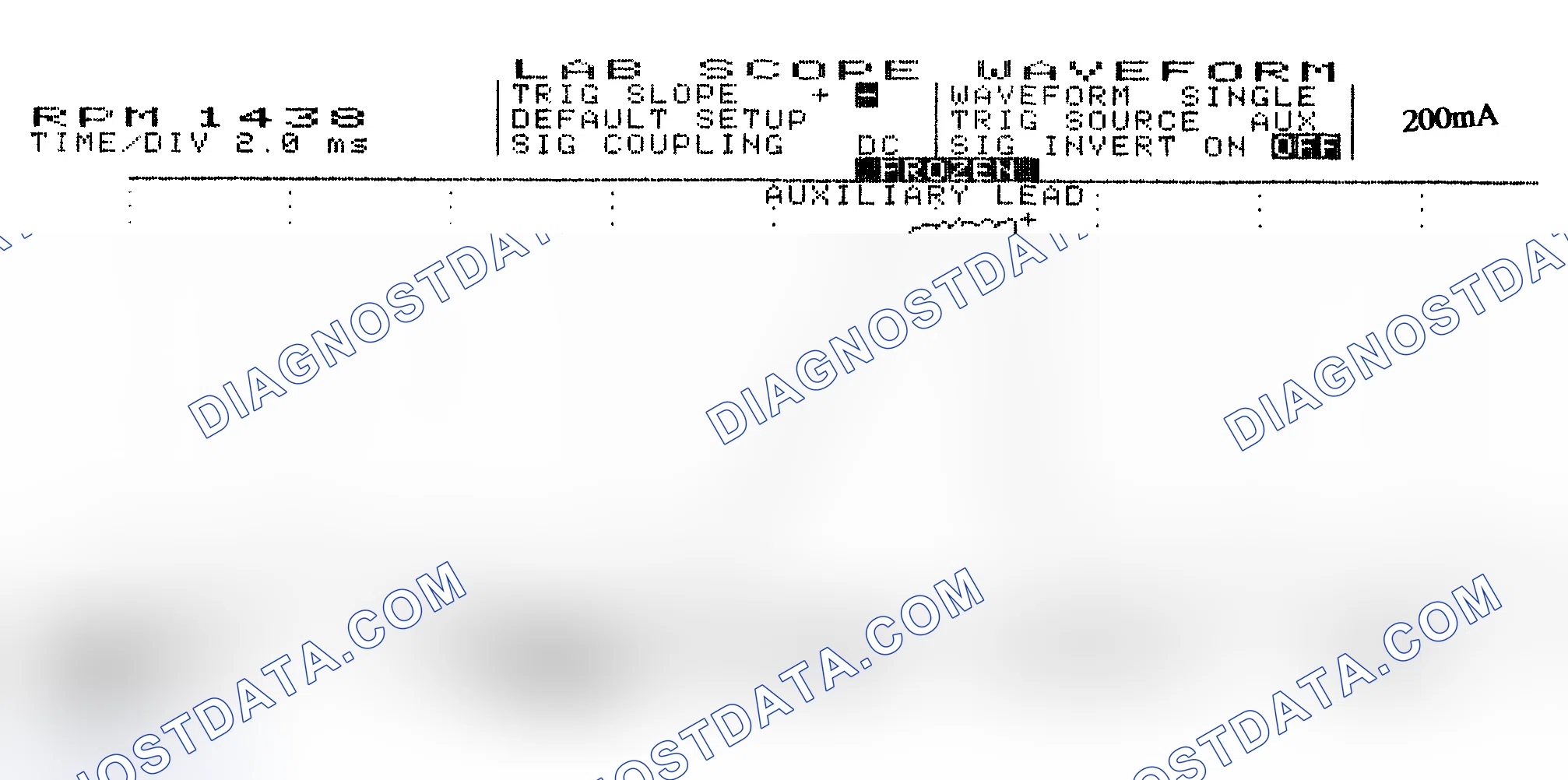 Scheme 15: Single Injector w/Normal Current Flow - Current Pattern