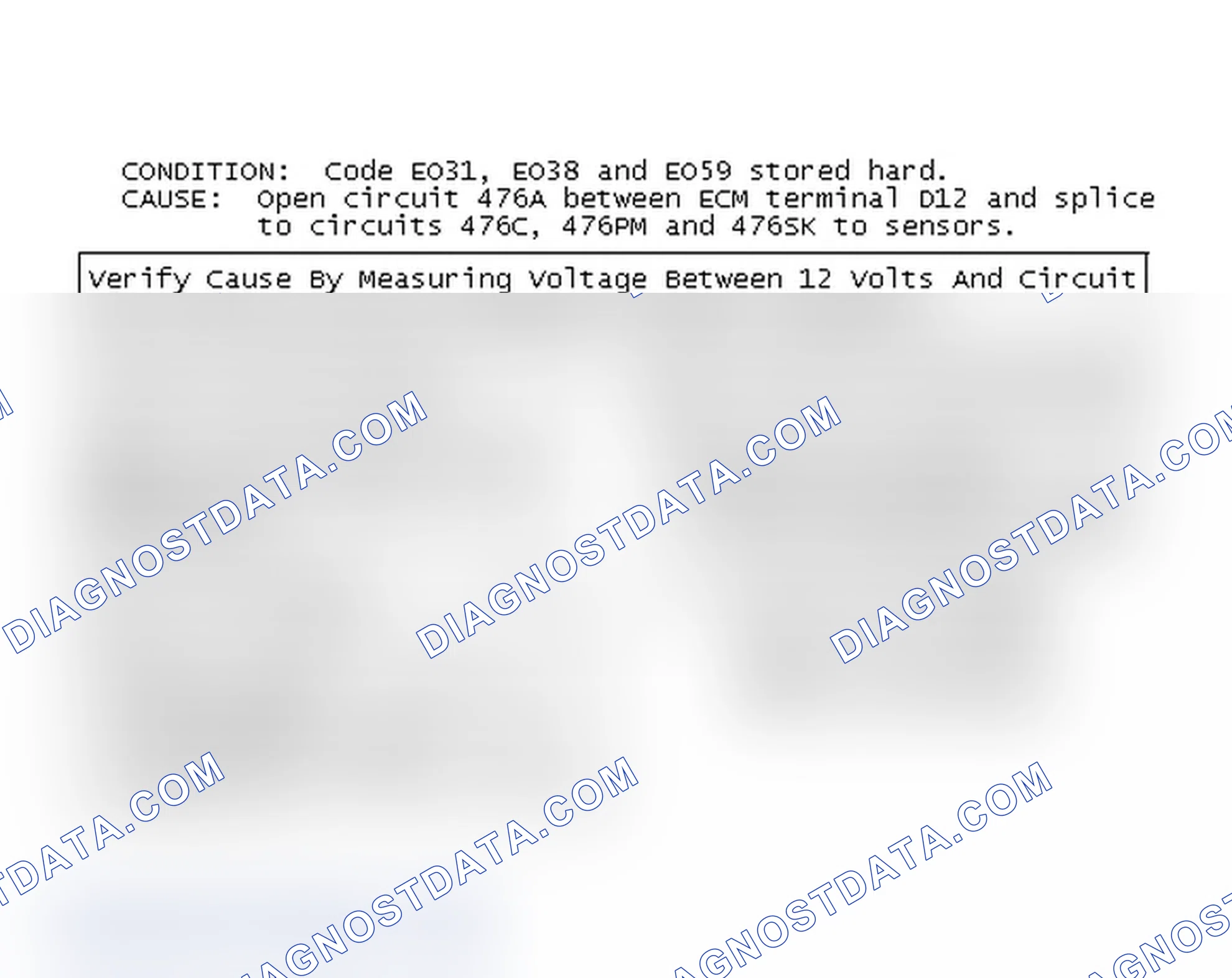 Scheme 203: Flow Chart A1, Multiple Codes Stored Hard (3 Of 3)