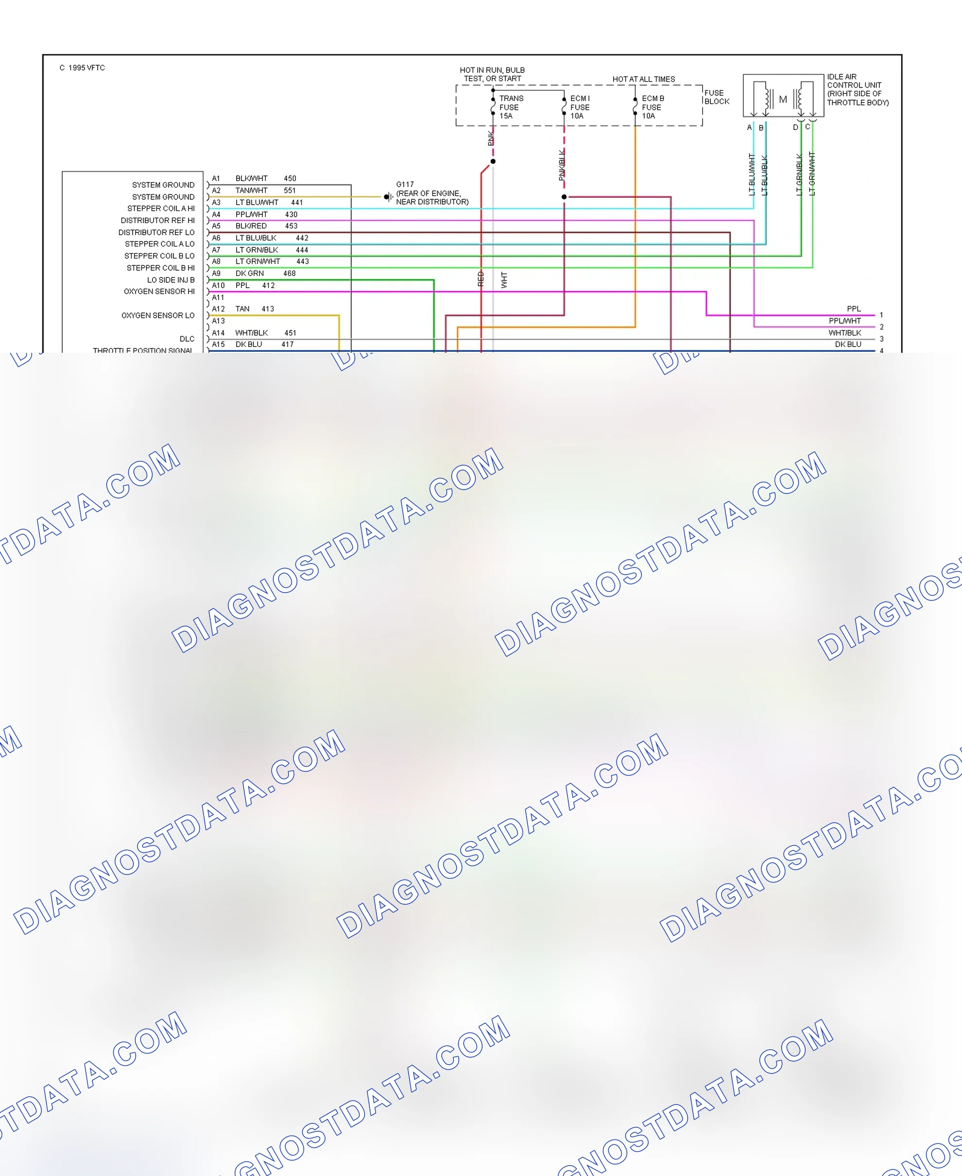 Scheme 106: Wiring Diagram (Van - 5.7L With 4L60-E - 1 Of 3)