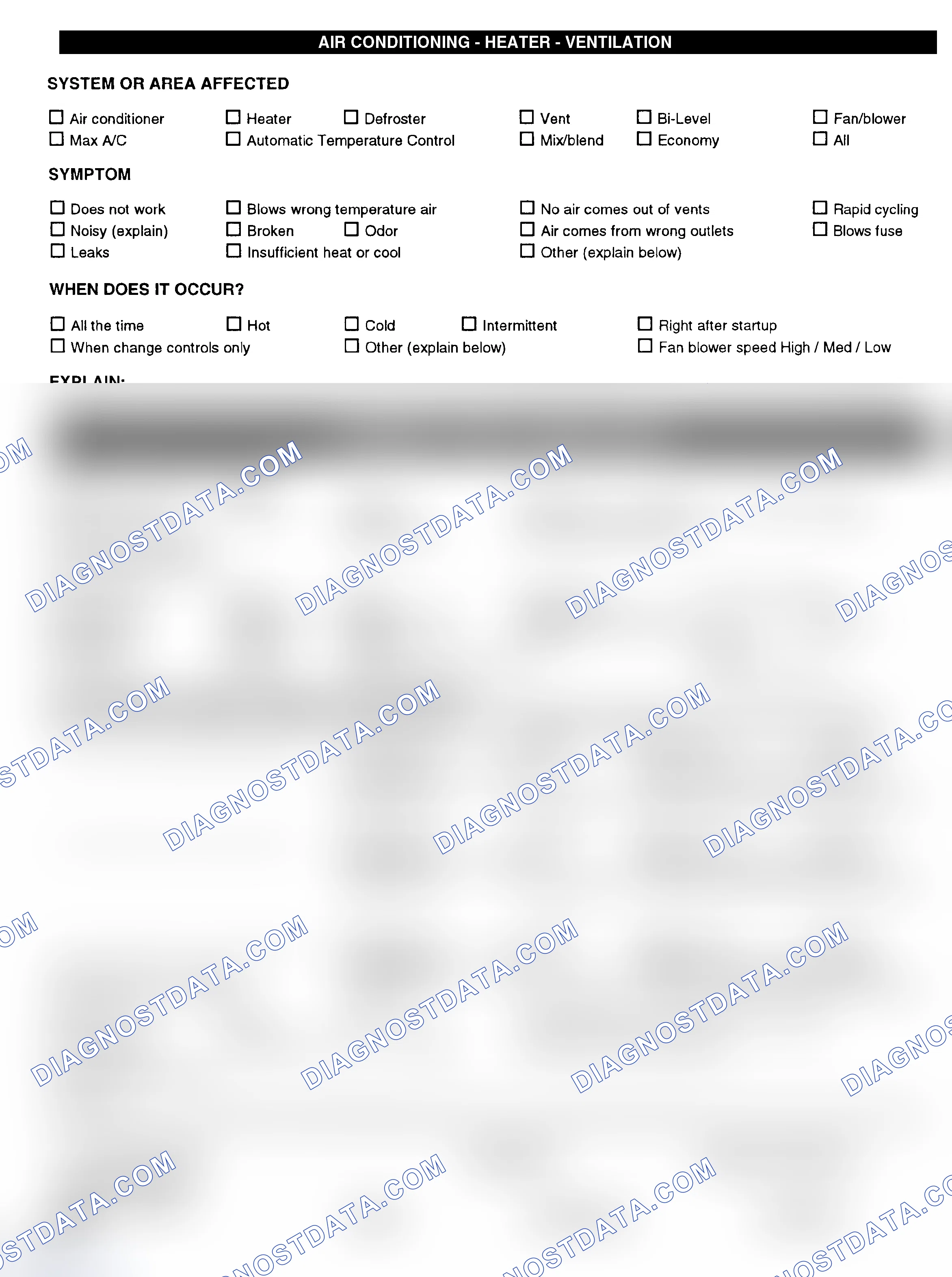 Scheme 4: Symptom Check List - Page 3