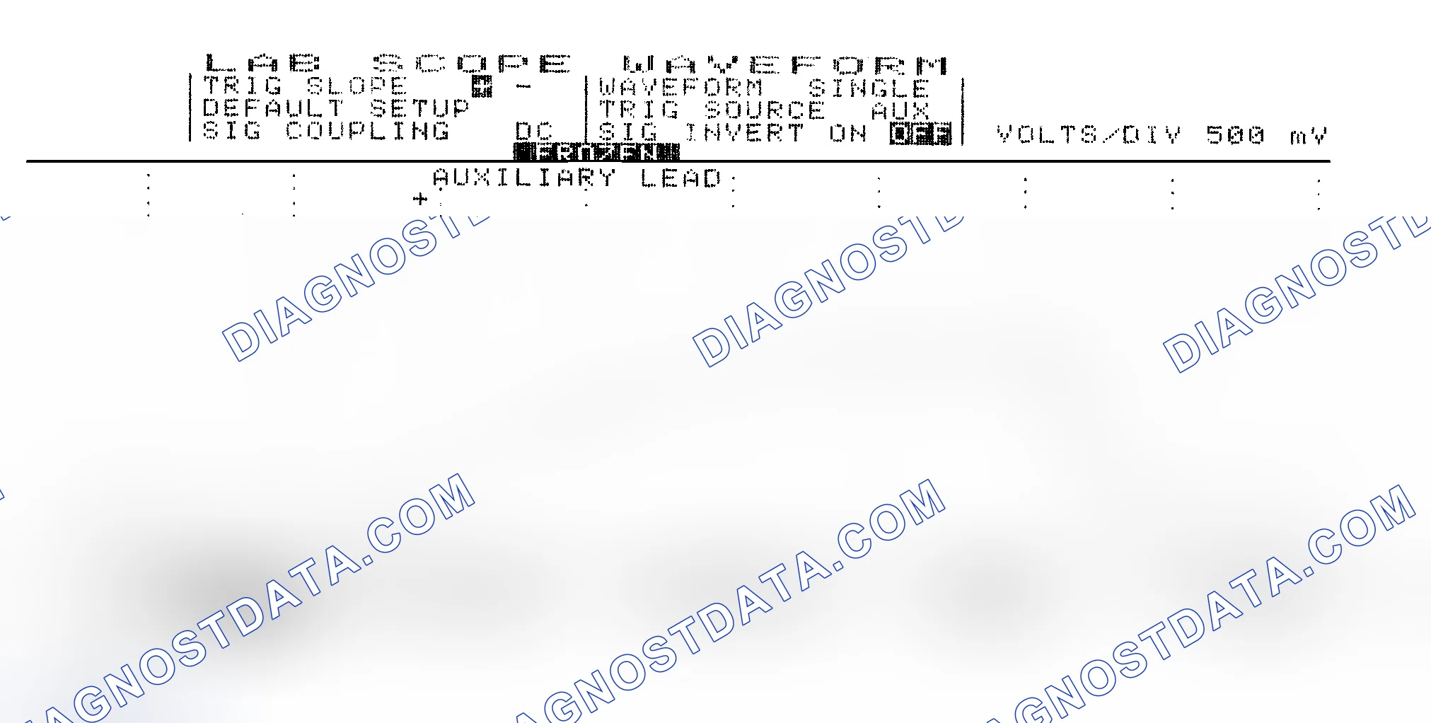 Scheme 14: Single Injector w/Excessive Current Flow - Current Pattern