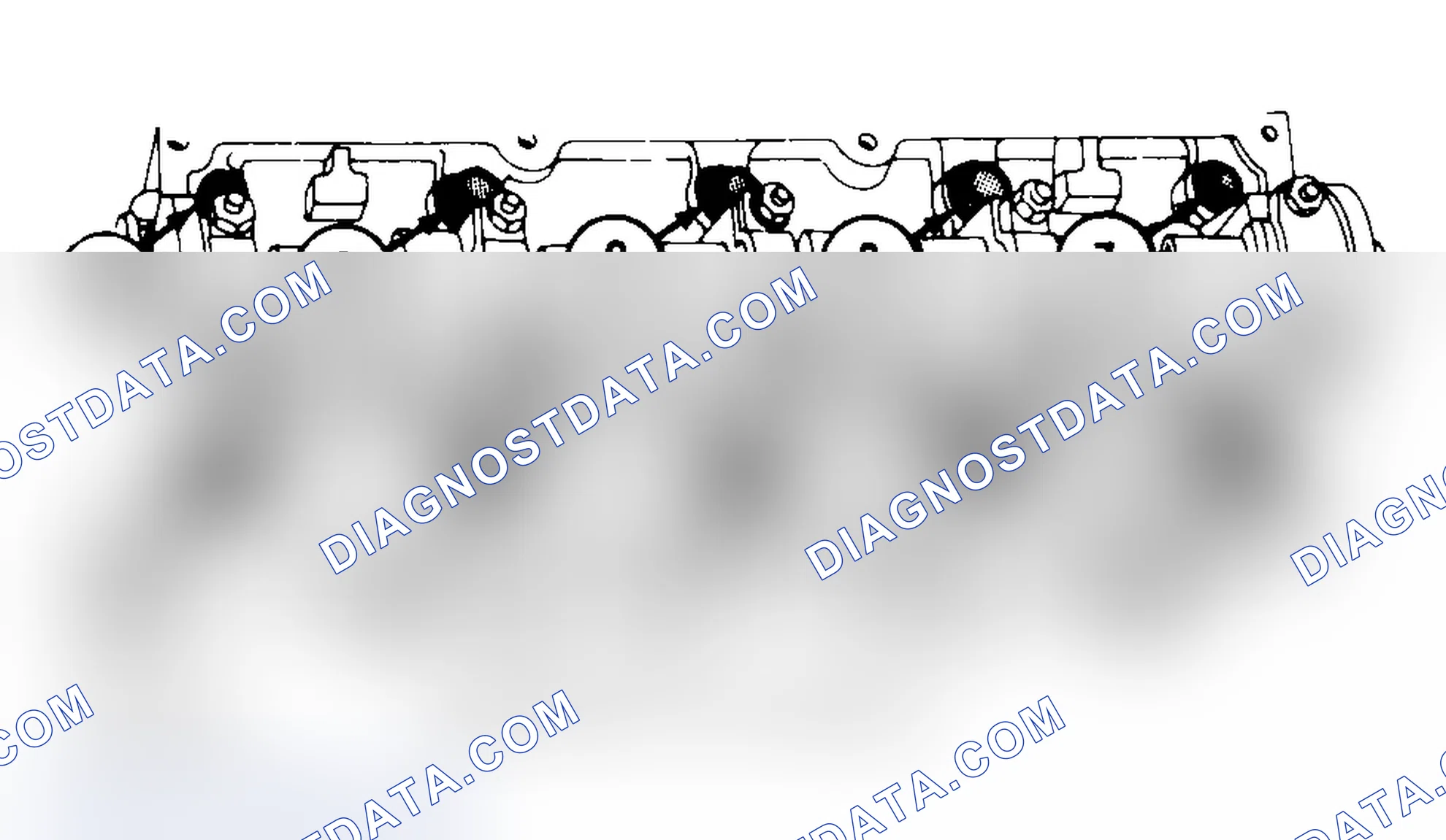 Scheme 3: Typical Cylinder Head Tightening or Loosening Sequence