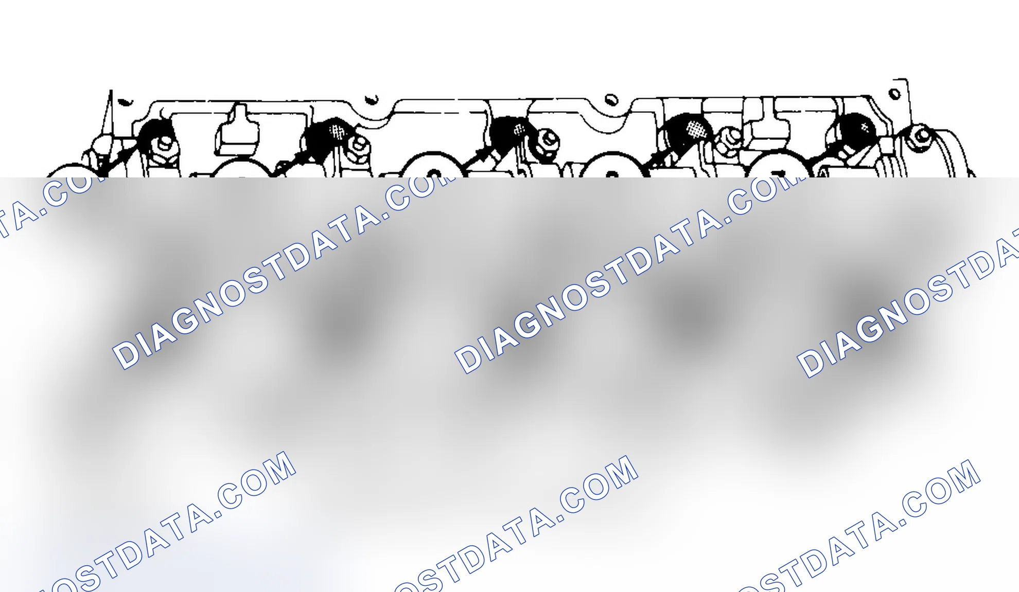 Scheme 3: Typical Cylinder Head Tightening or Loosening Sequence