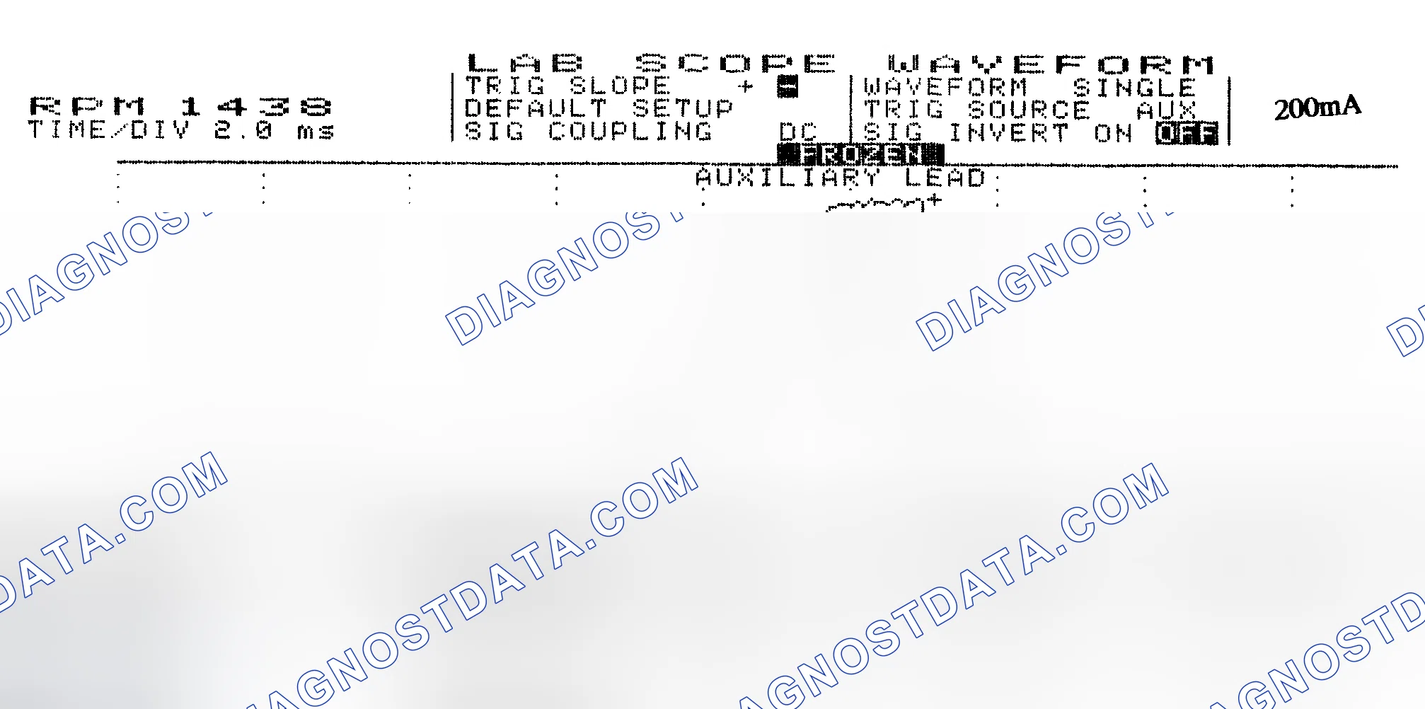 Scheme 15: Single Injector w/Normal Current Flow - Current Pattern