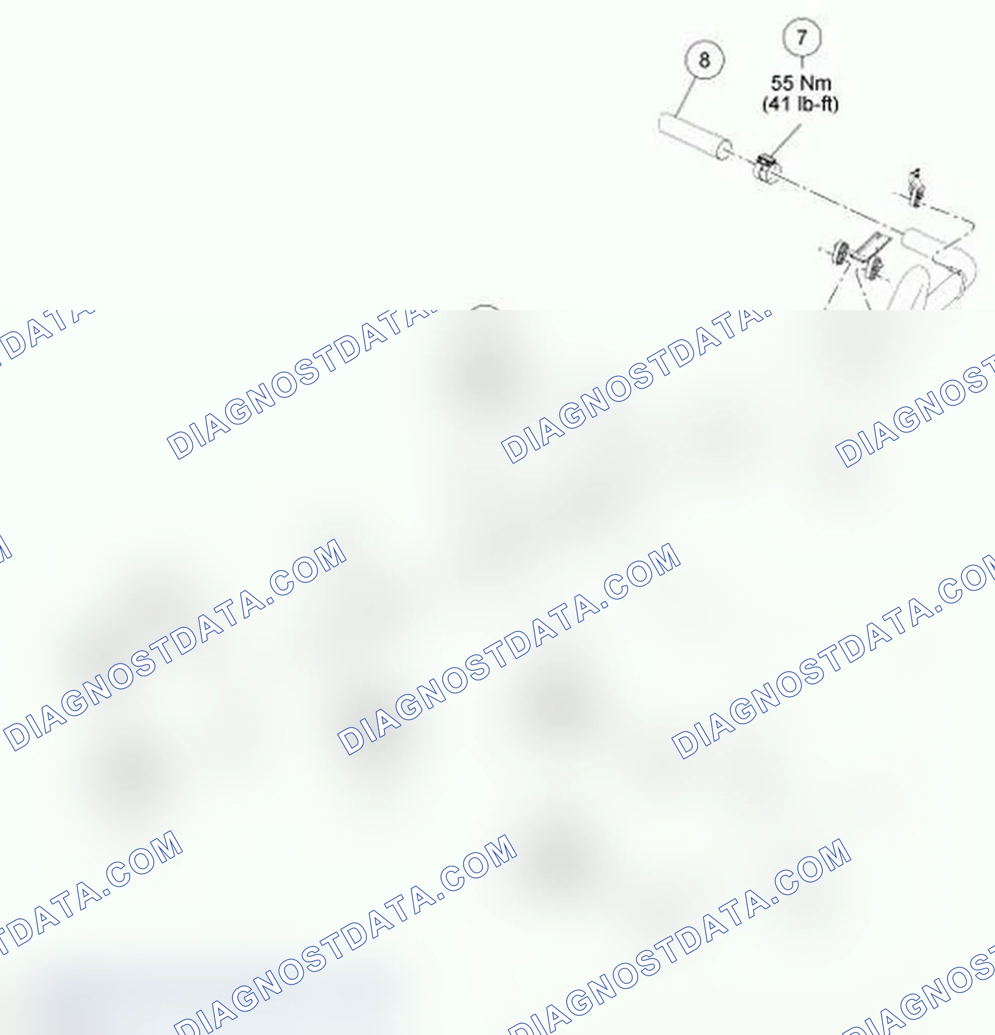 Scheme 5: Exhaust System, 6.0L Diesel Engine
