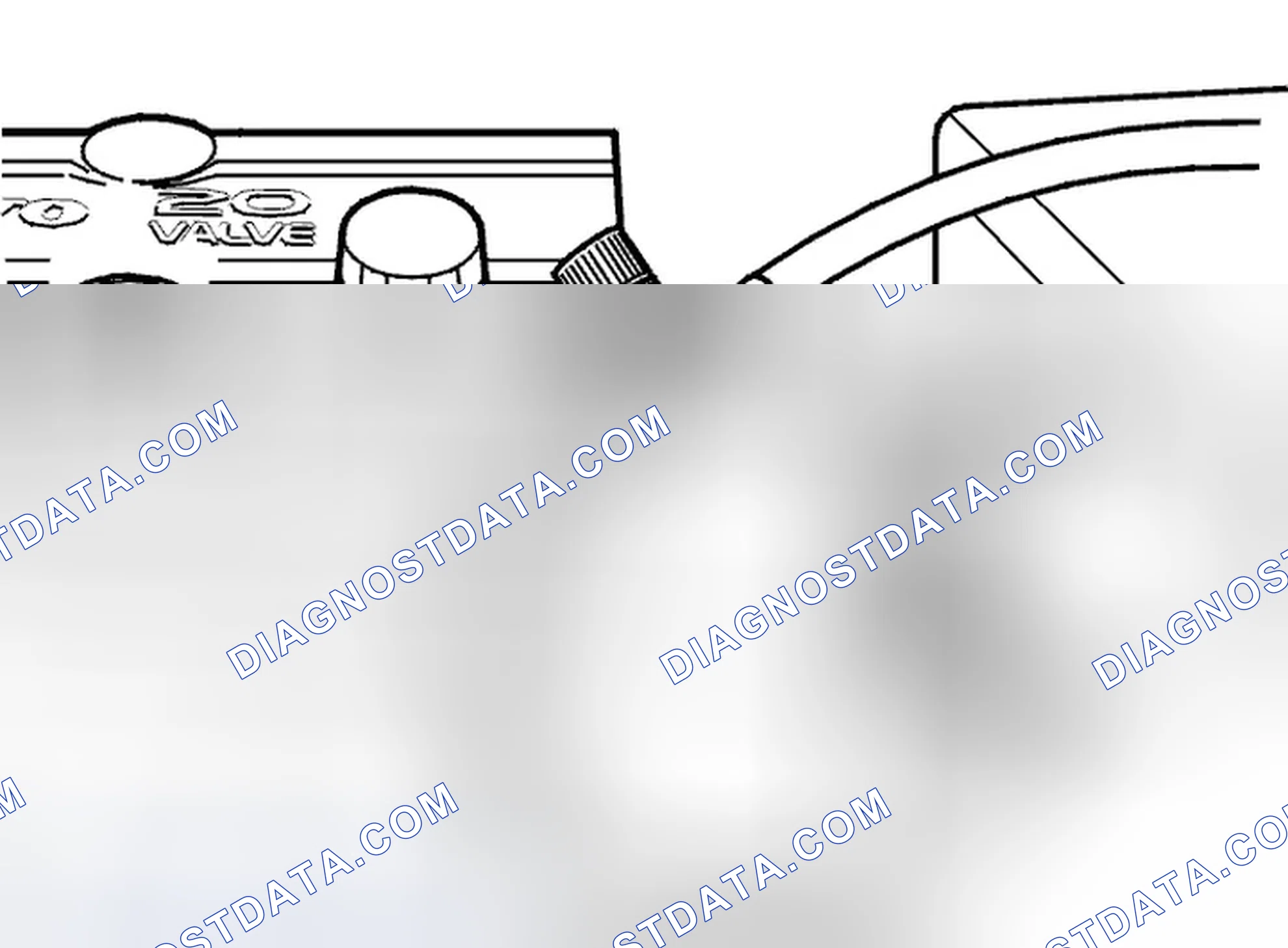 Scheme 991: Checking for air leakage in the intake system