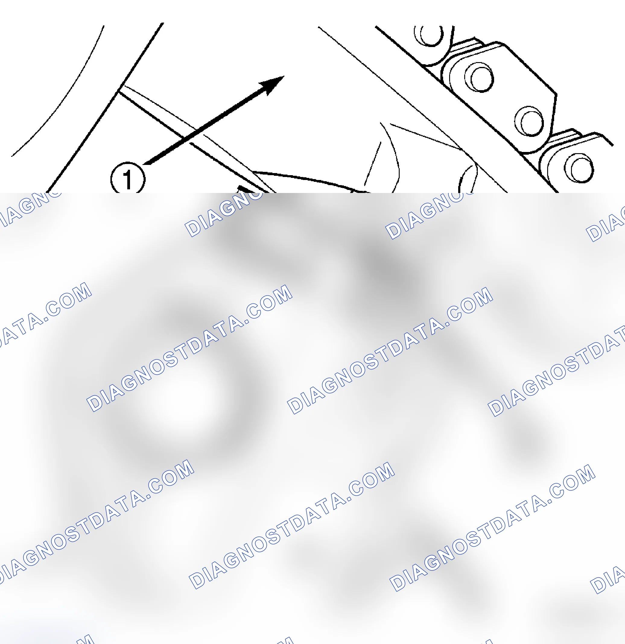 Scheme 207: STANDARD PROCEDURE - MEASURING TIMING CHAIN WEAR