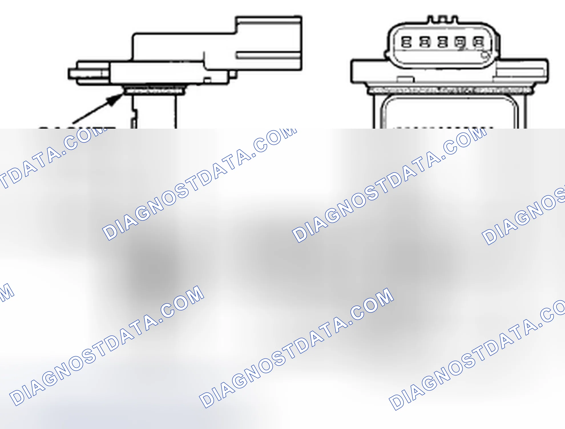 Scheme 652: Mass Air Flow (MAF) Sensor/Intake Air Temperature (IAT) Sensor