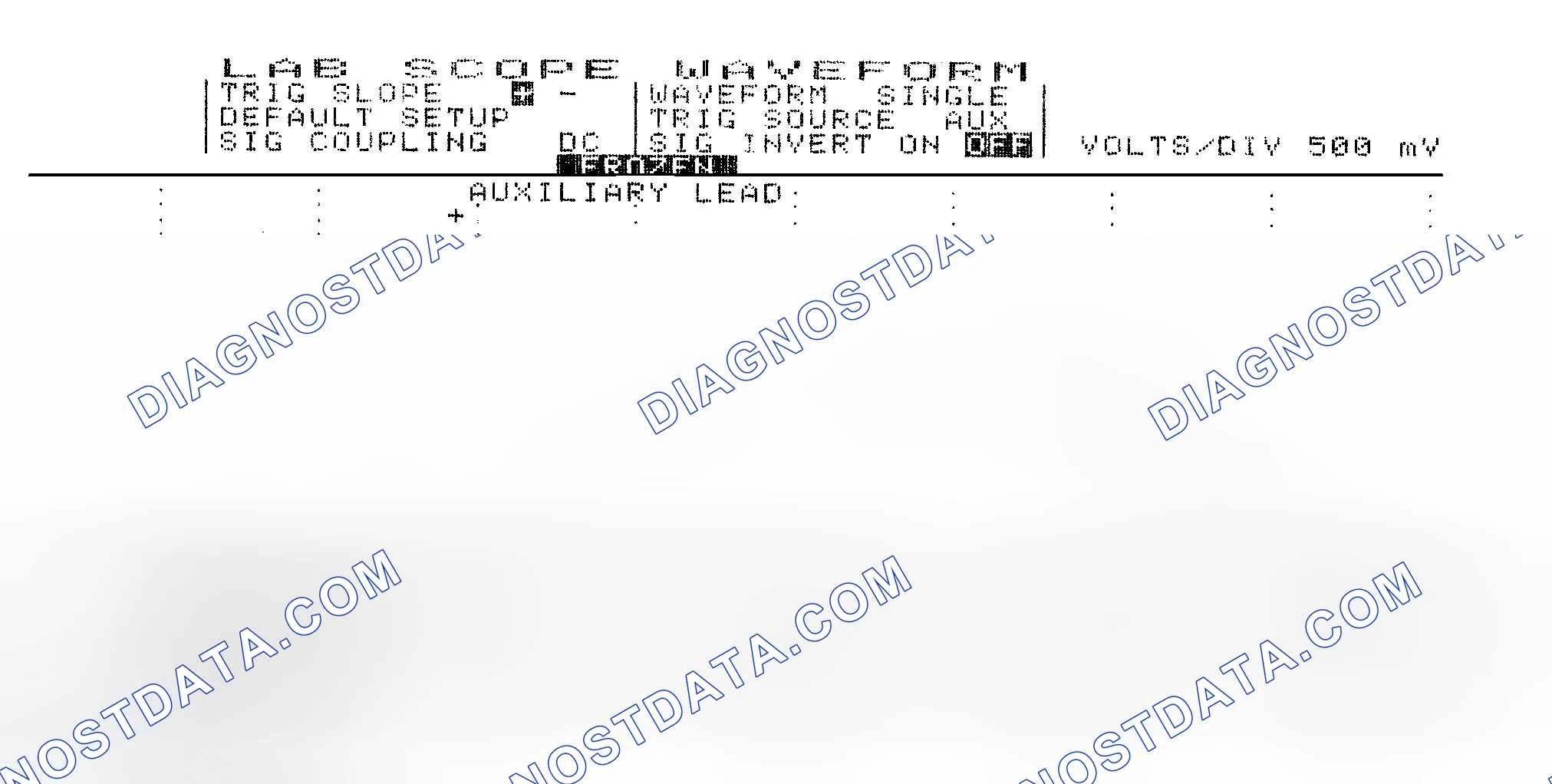 Scheme 14: Single Injector w/Excessive Current Flow - Current Pattern
