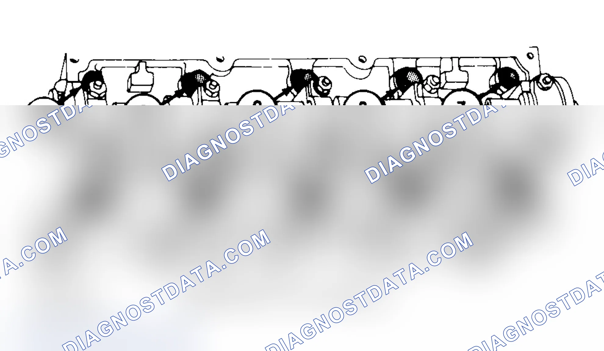 Scheme 3: Typical Cylinder Head Tightening or Loosening Sequence