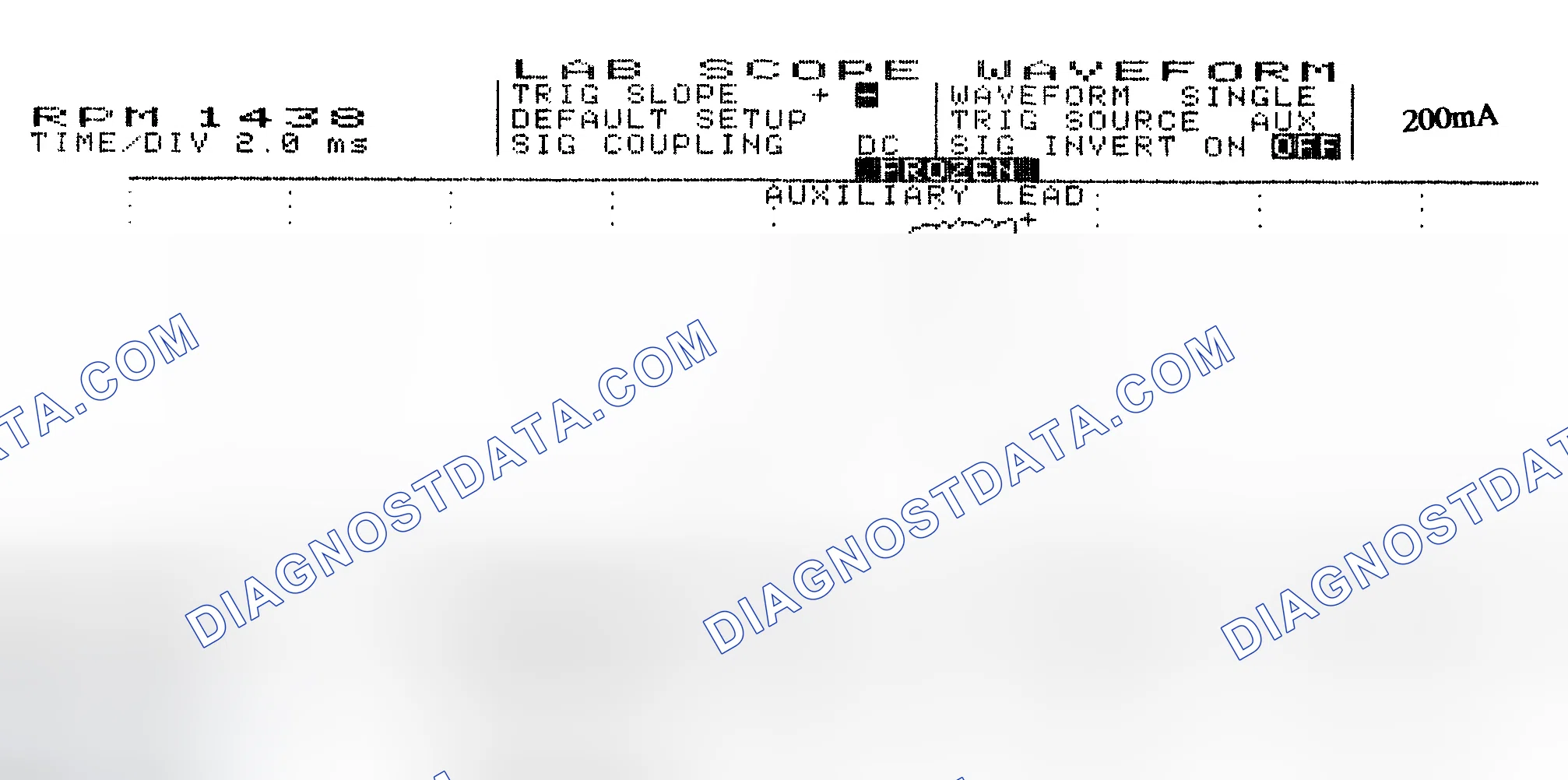 Scheme 15: Single Injector w/Normal Current Flow - Current Pattern
