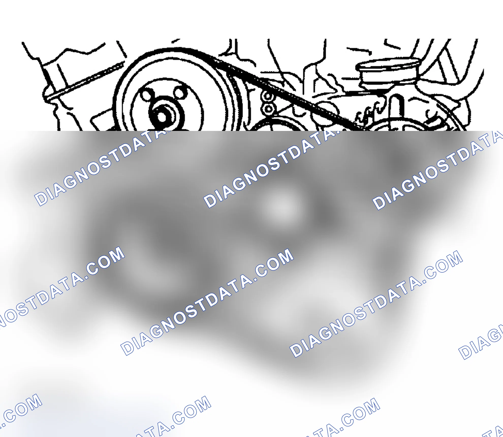 Scheme 4: Drive Belt Routing (M52, M54 & S52)