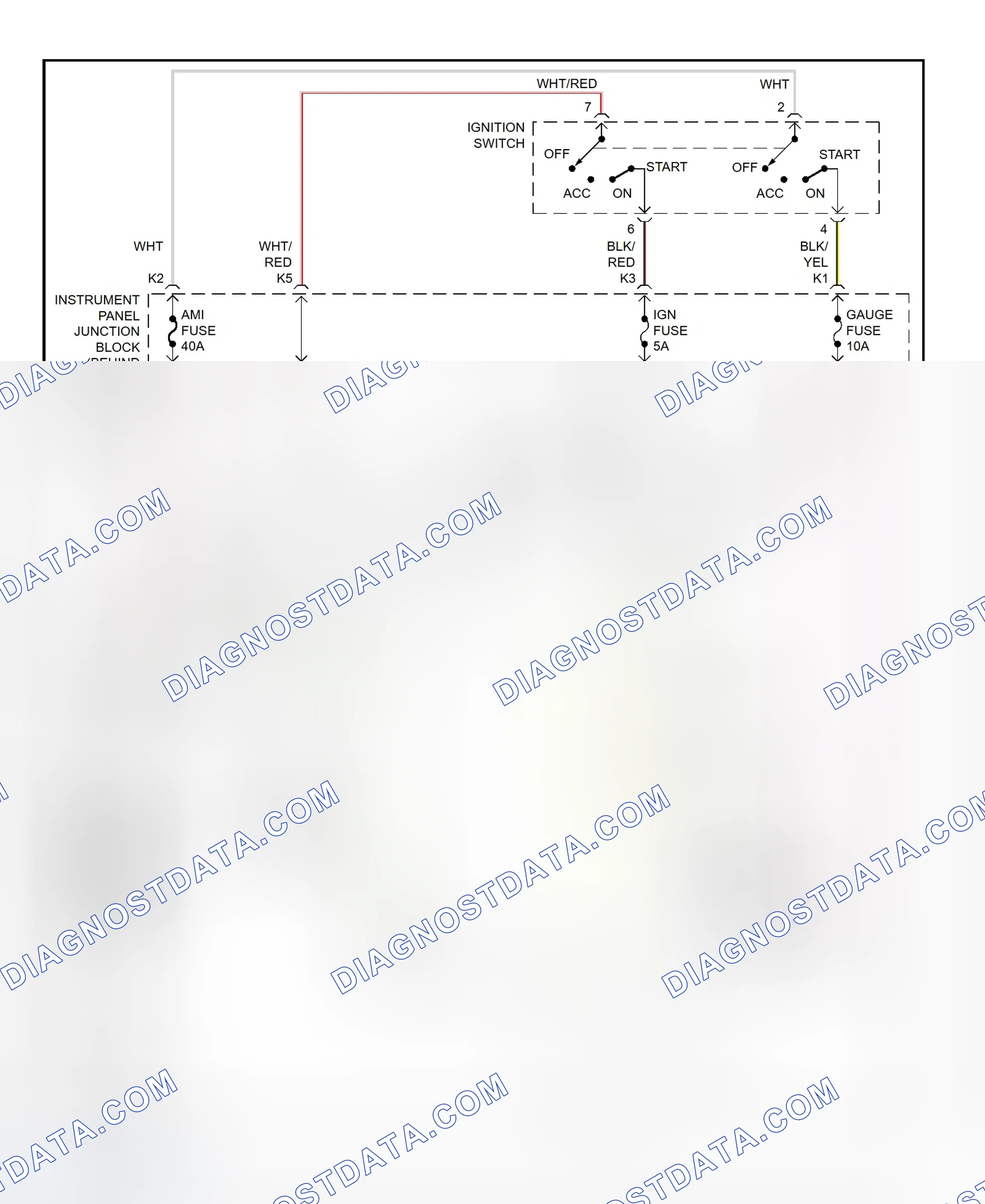 Scheme 2: Charging System Wiring Diagram (Camry)