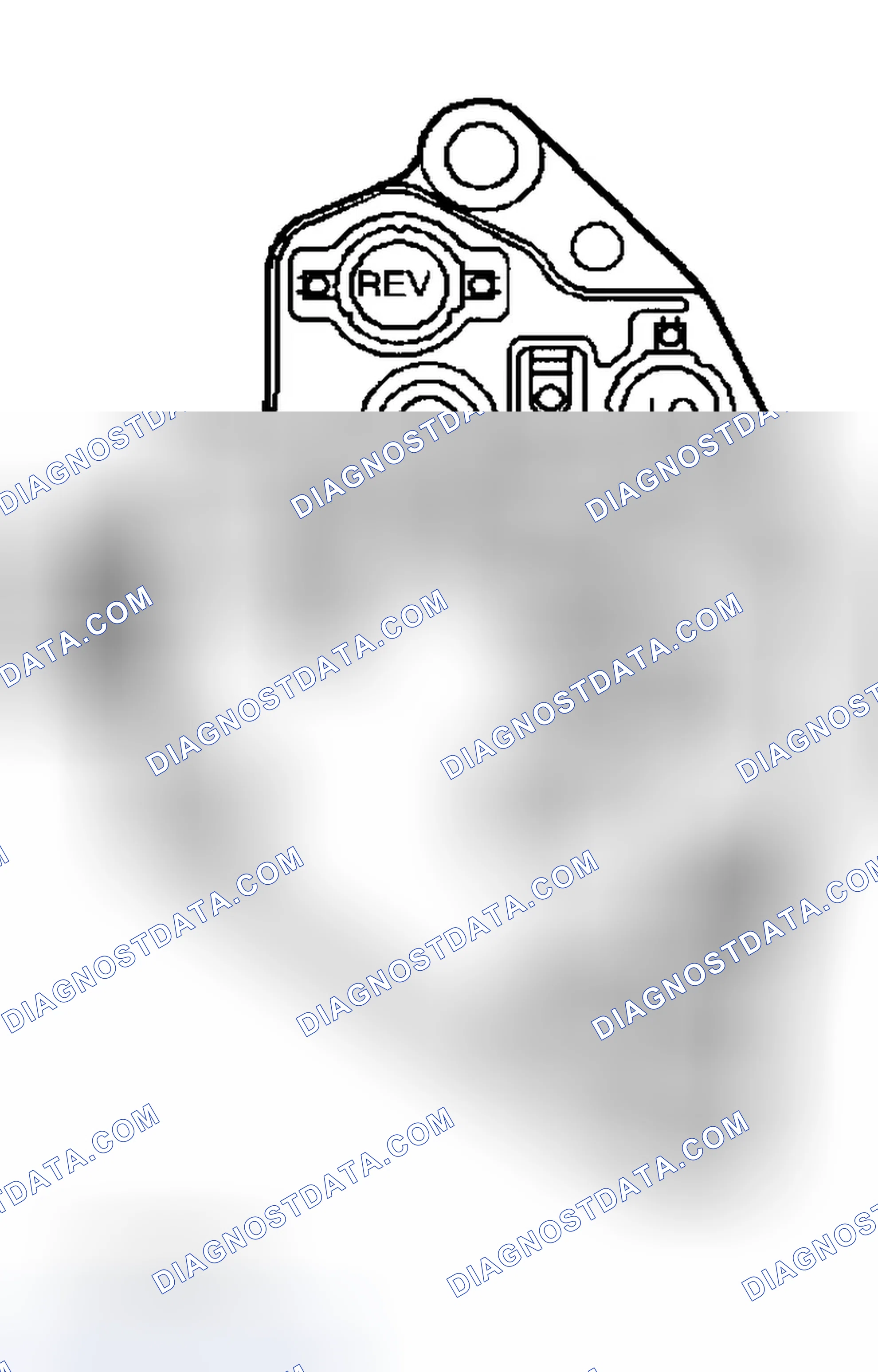 Scheme 287: Transmission Fluid Pressure Manual Valve Position Switch