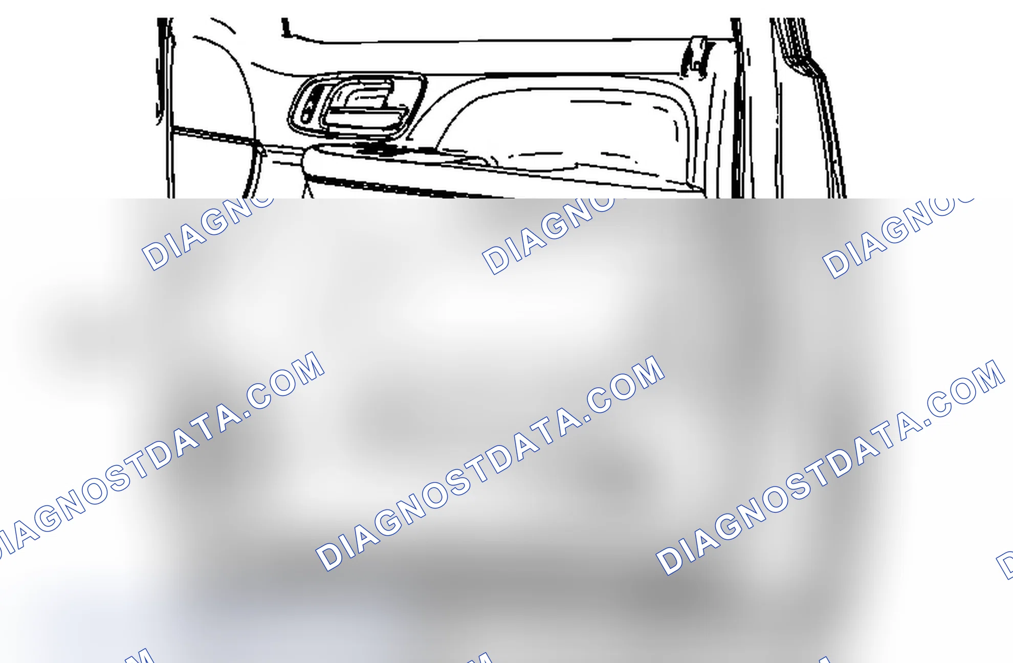 Scheme 34: Door Courtesy Lamp and Reflector Replacement