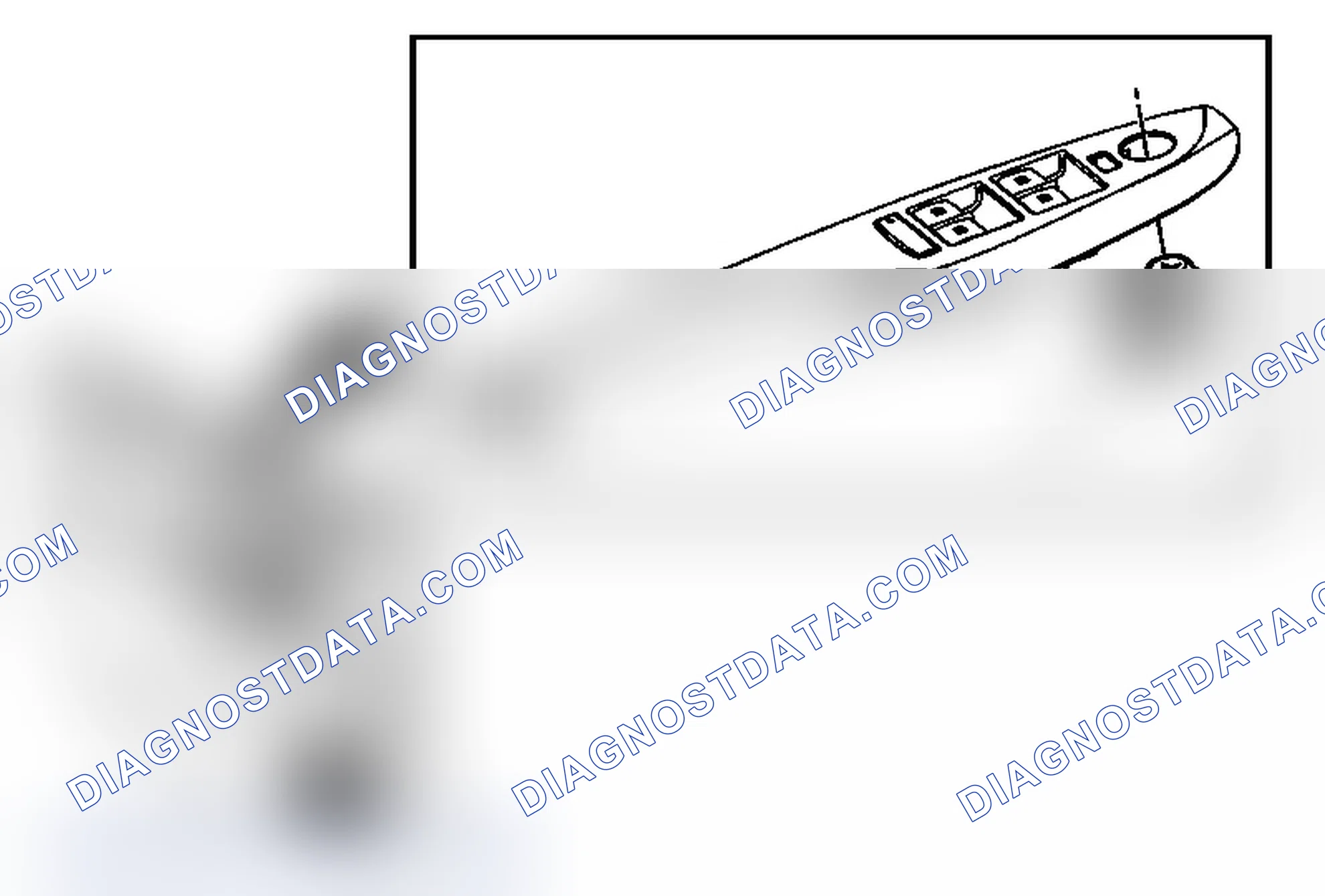 Scheme 7: Outside Remote Control Rearview Mirror Switch Replacement