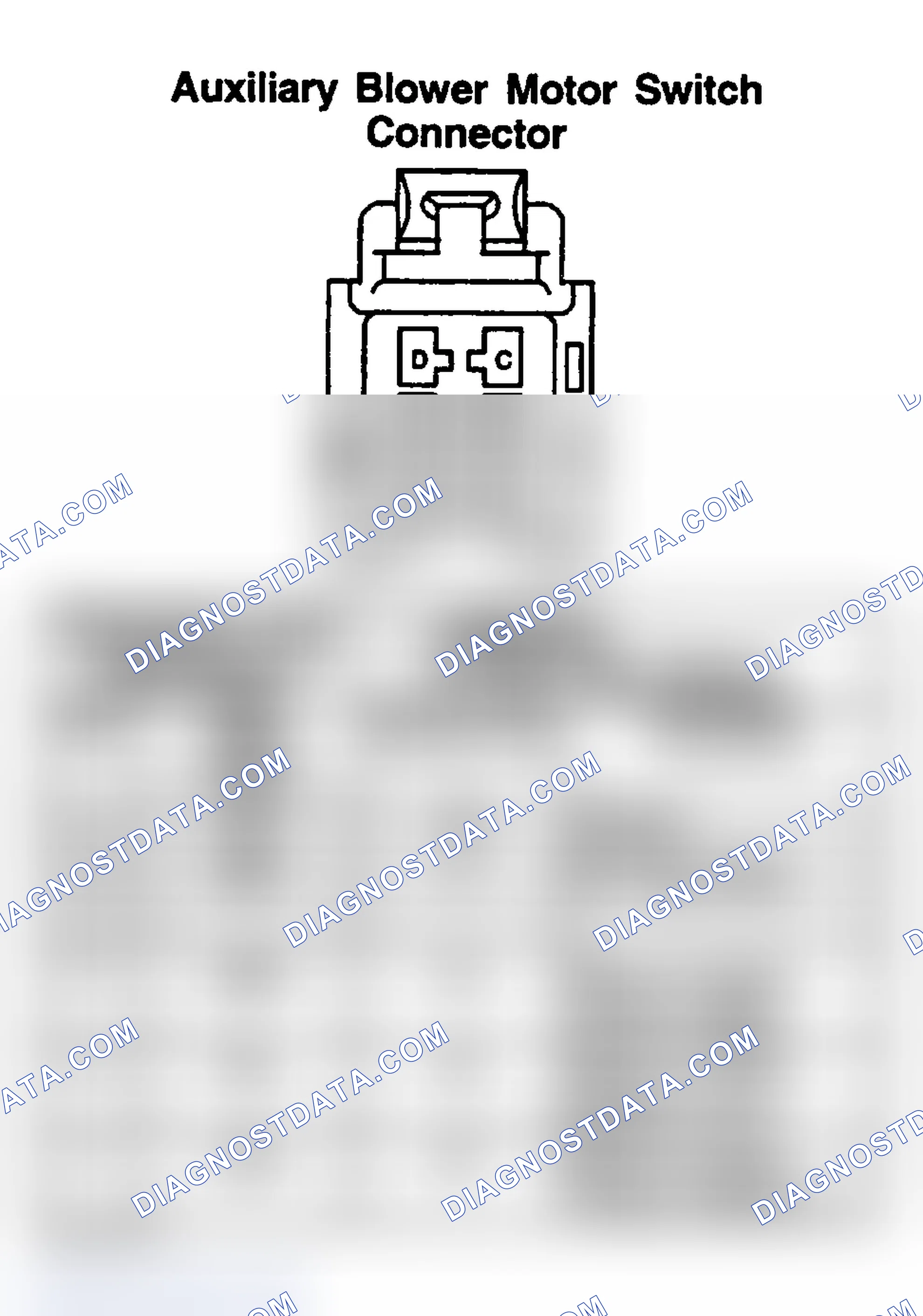 Scheme 121: AUXILIARY BLOWER MOTOR SWITCH