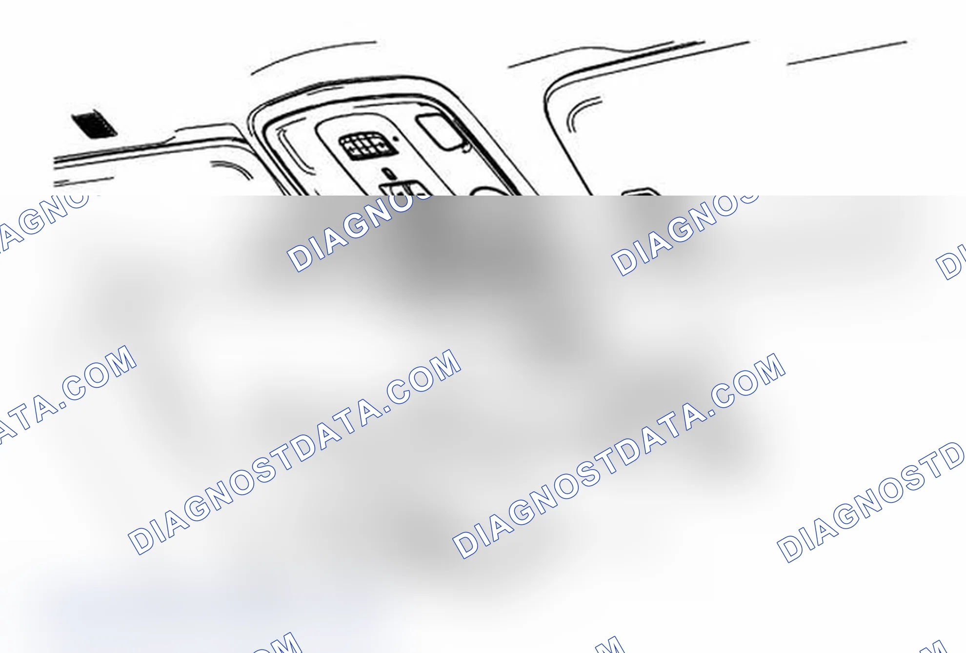 Scheme 29: Windshield Multifunction Sensor Mount Bracket Cover Replacement (With UEU, UFL)