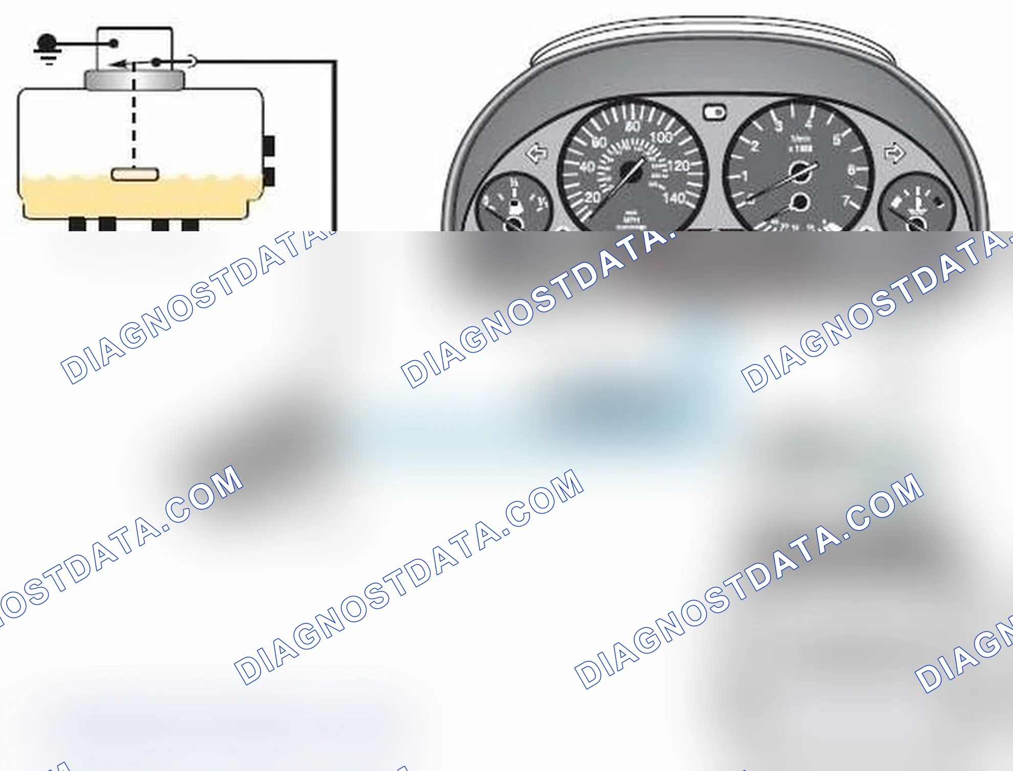 Scheme 52: Brake Fluid Level Warning Switch