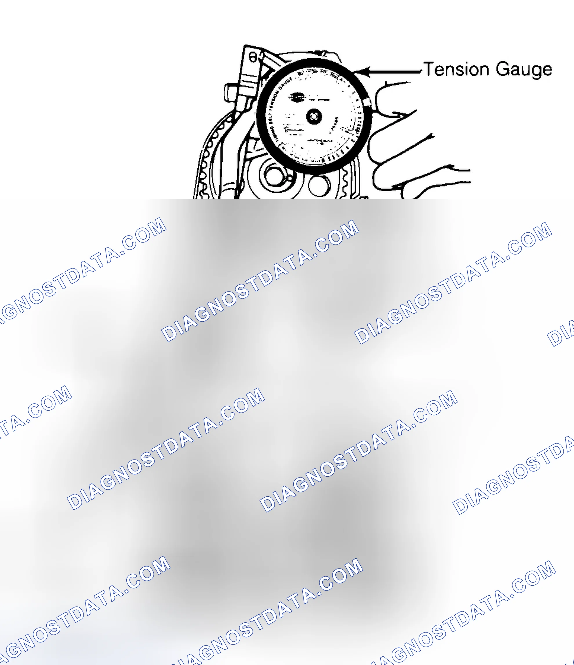 Scheme 3: Adjusting Typical Timing Belt Tension