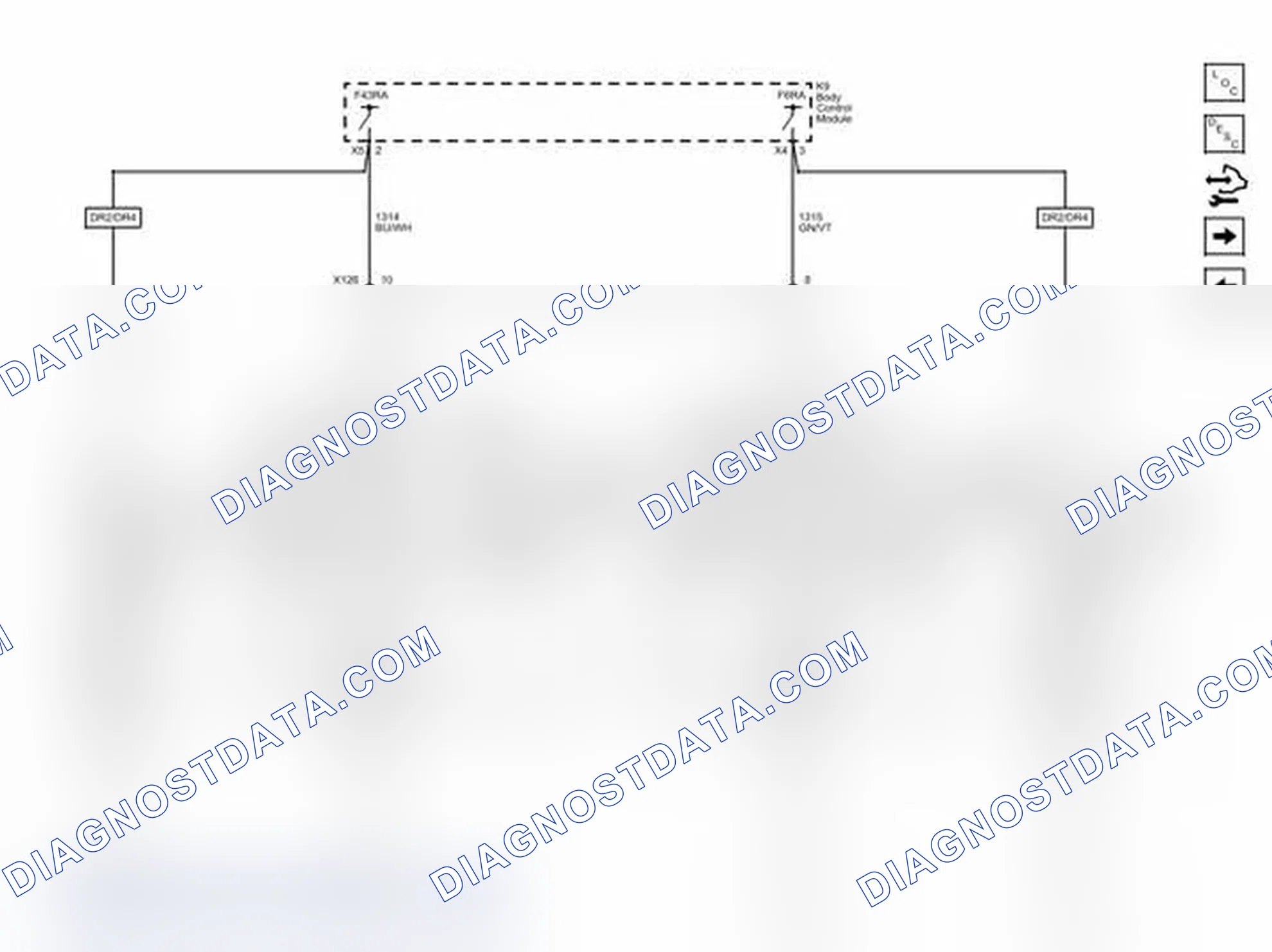 Scheme 42: Turn Signal Lamps (Front and Repeater)