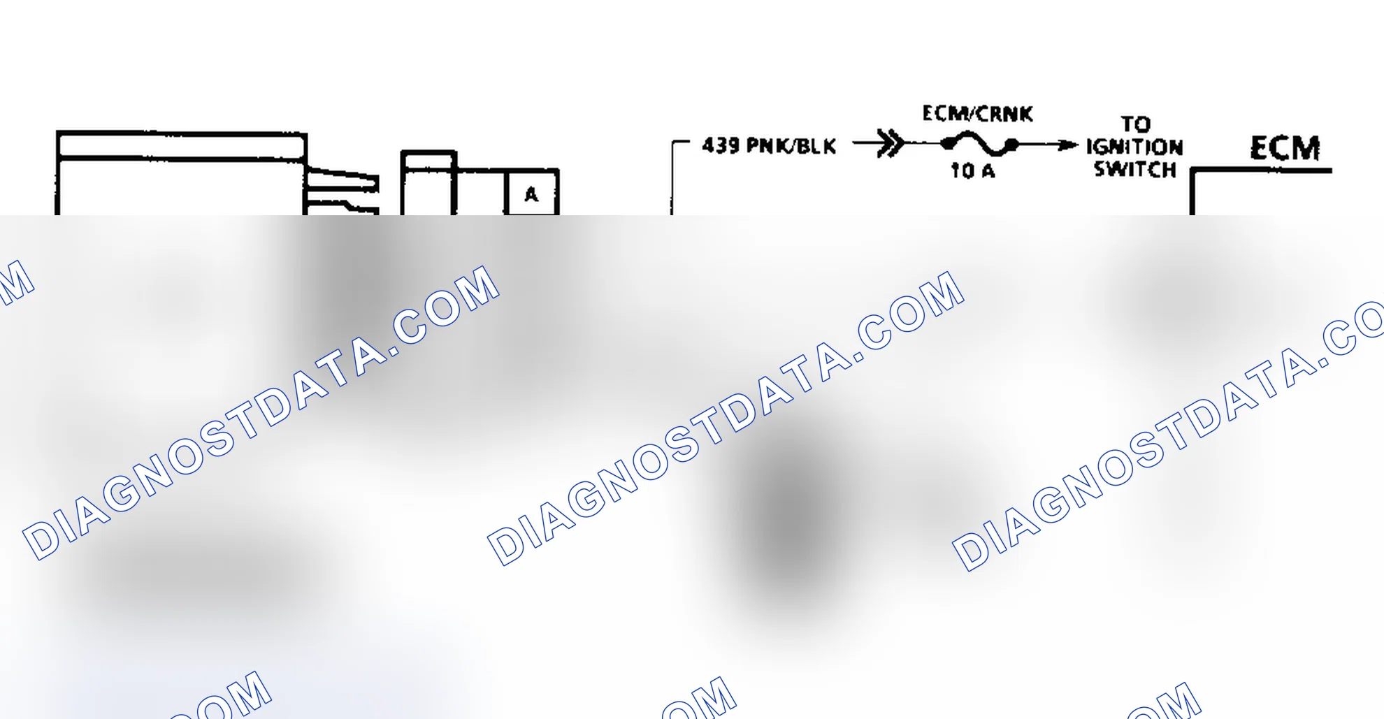 Scheme 334: Code 43 Schematic ("P" Series) Knock Sensor With Spark Control Module