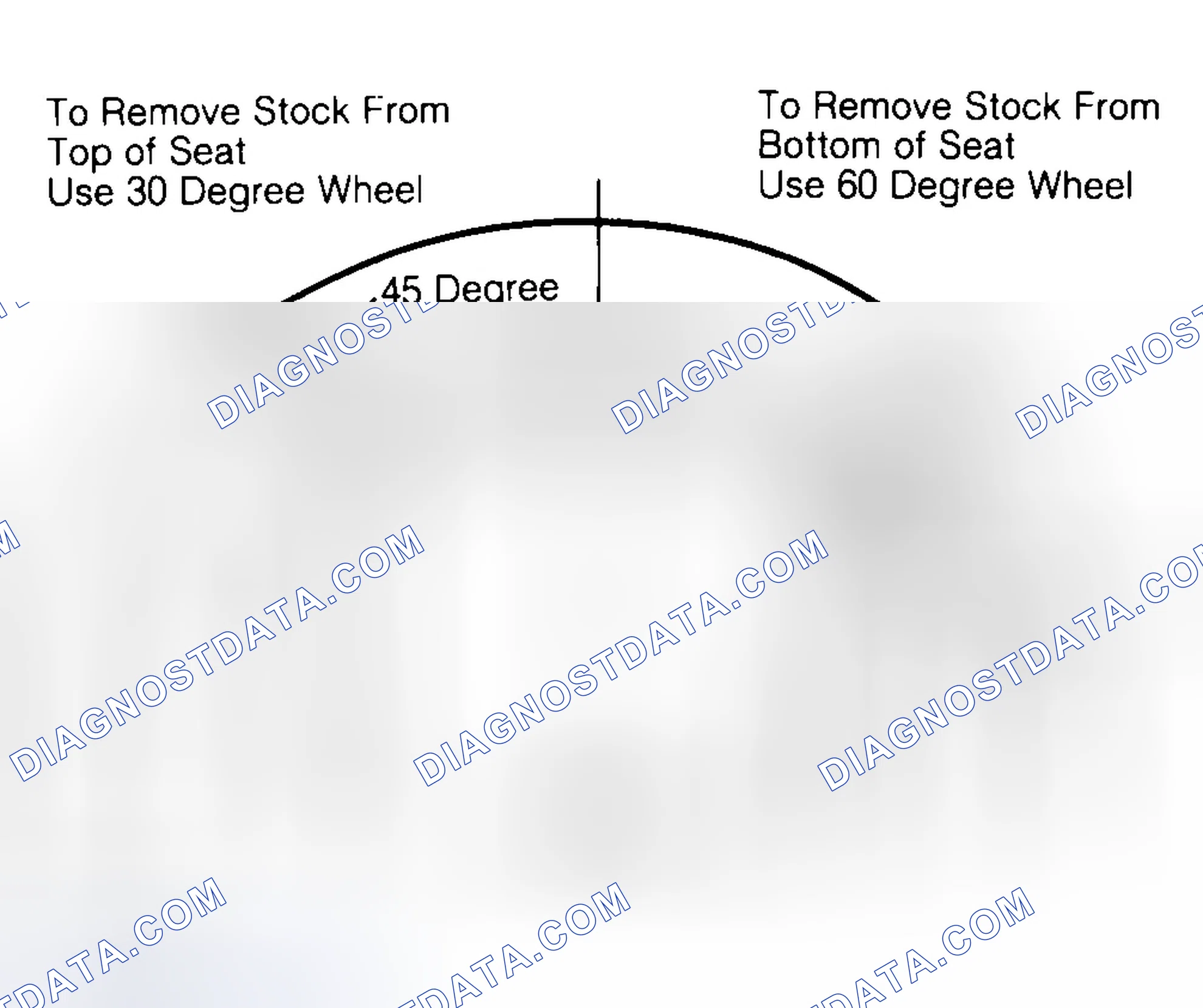 Scheme 19: Adjusting Valve Seat Width