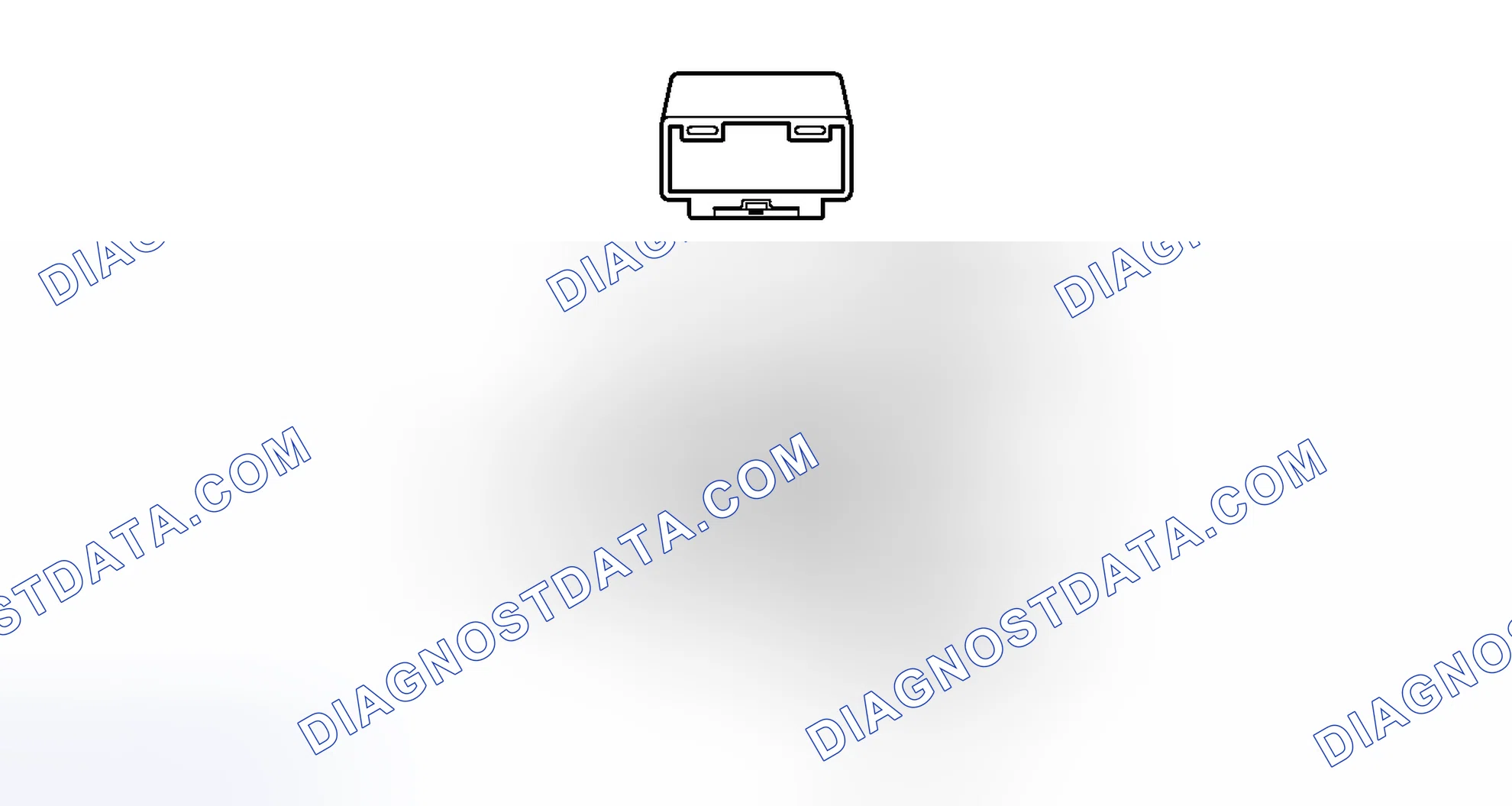 Scheme 21: TERMINALS OF ECU [01/2012 - ]