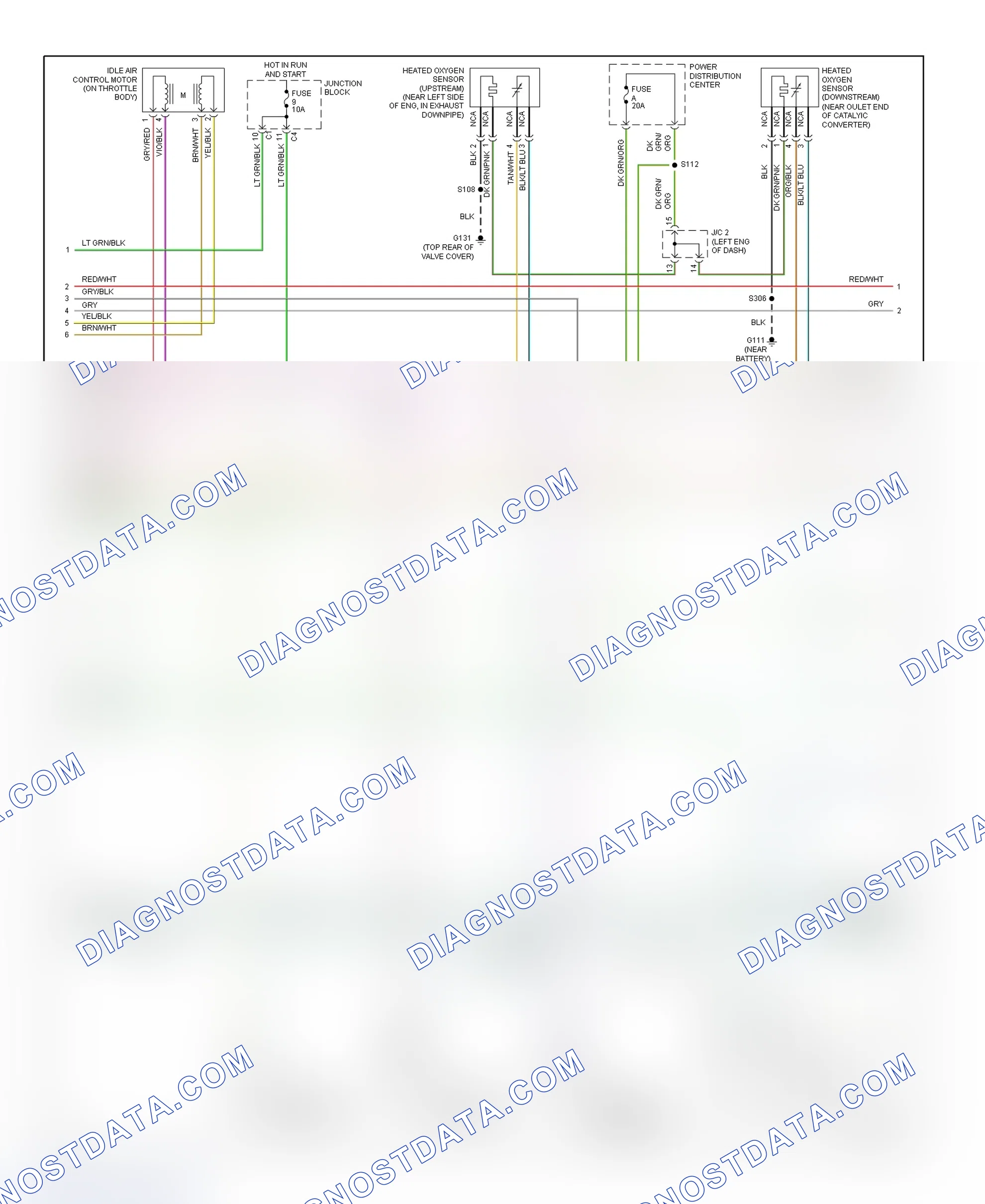 Scheme 29: PCM Wiring Diagram (Dakota - 2.5L - 2 Of 3)