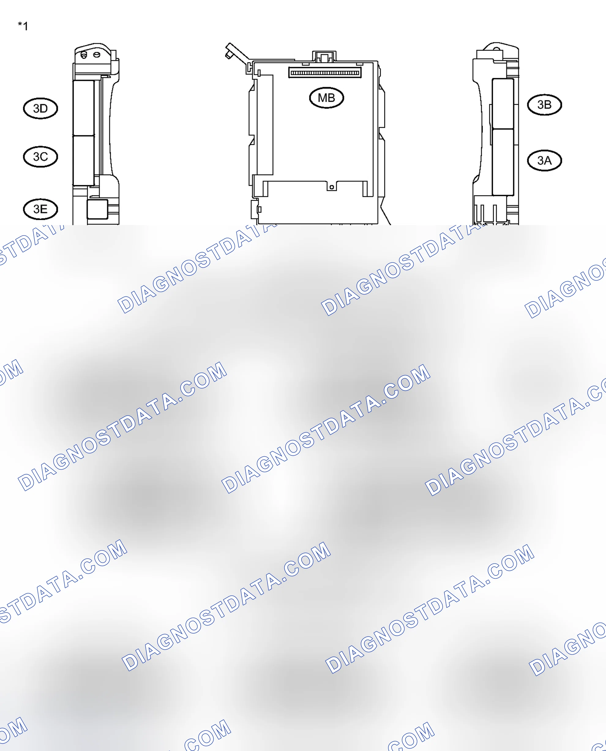 Scheme 11: TERMINALS OF ECU [07/2013 - 12/2013]