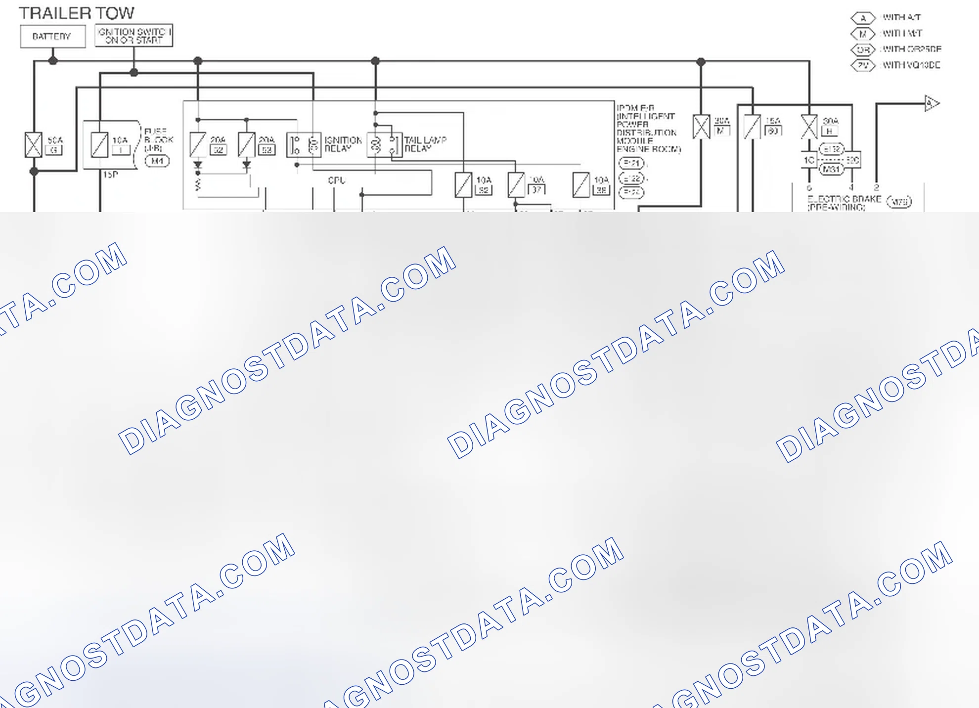 Scheme 339: Trailer Tow: Wiring Diagram