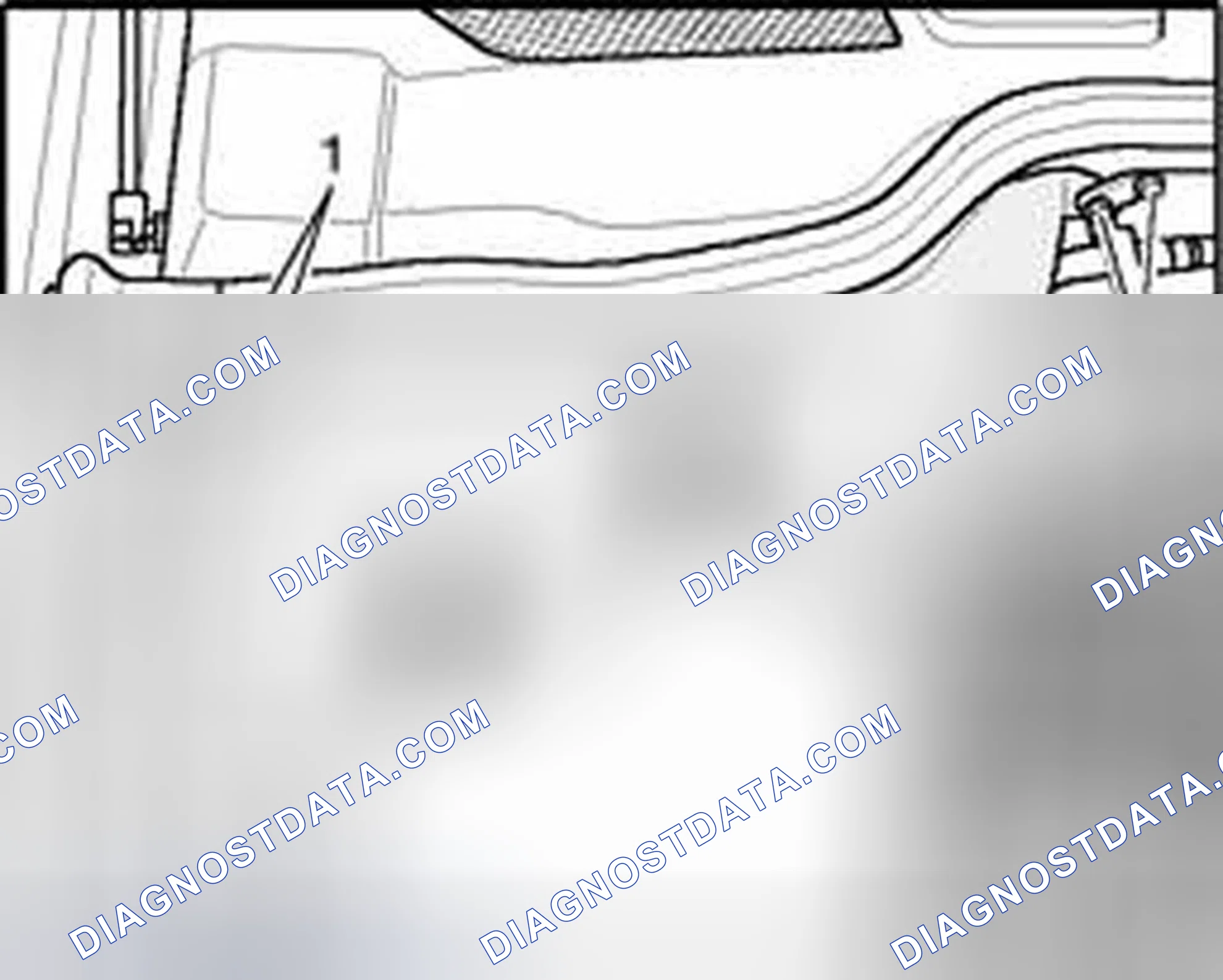 Scheme 71: Strut tower cover: removing