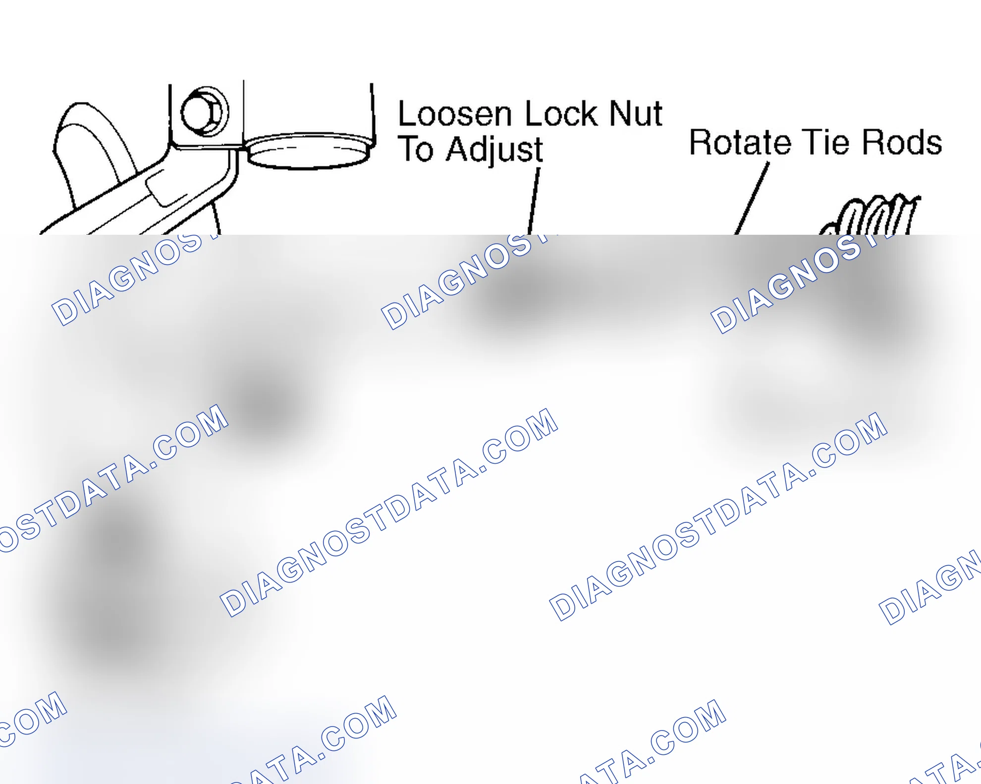Scheme 1: TOE-IN ADJUSTMENT (FRONT)
