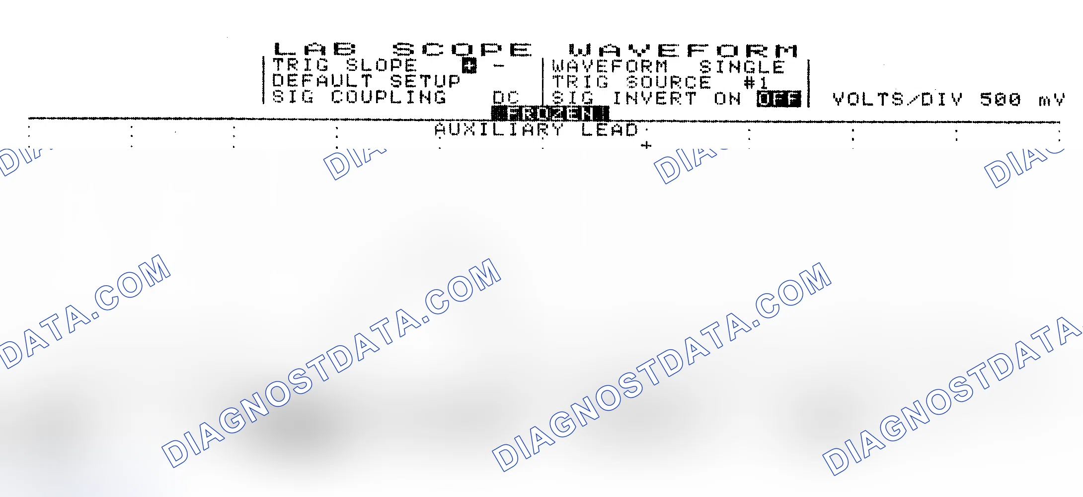 Scheme 10: Single Injector w/Excessive Current Flow - Current Pattern