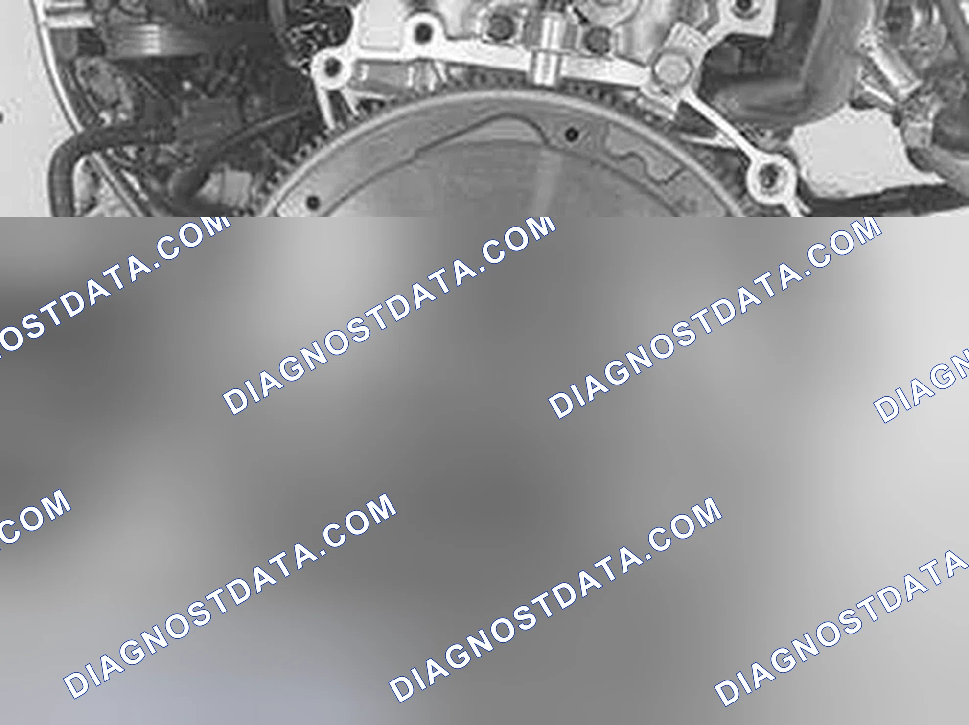 Scheme 1000: REMOVING THE FLYWHEEL AND CARRIER PLATE