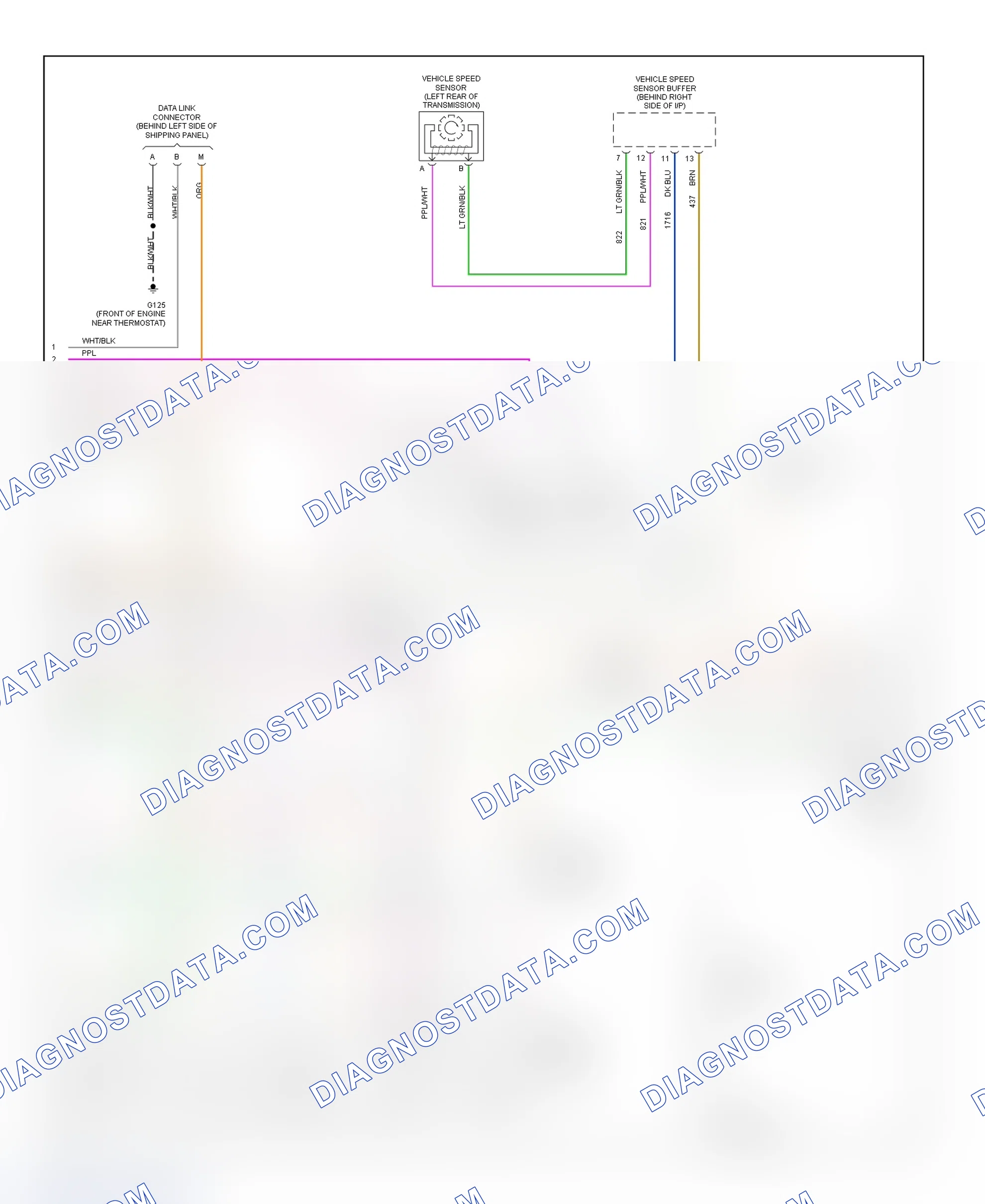 Scheme 28: Wiring Diagram ("P" Series - Commercial & Motorhome - 4.3L With 4L80-E - 3 Of 3)