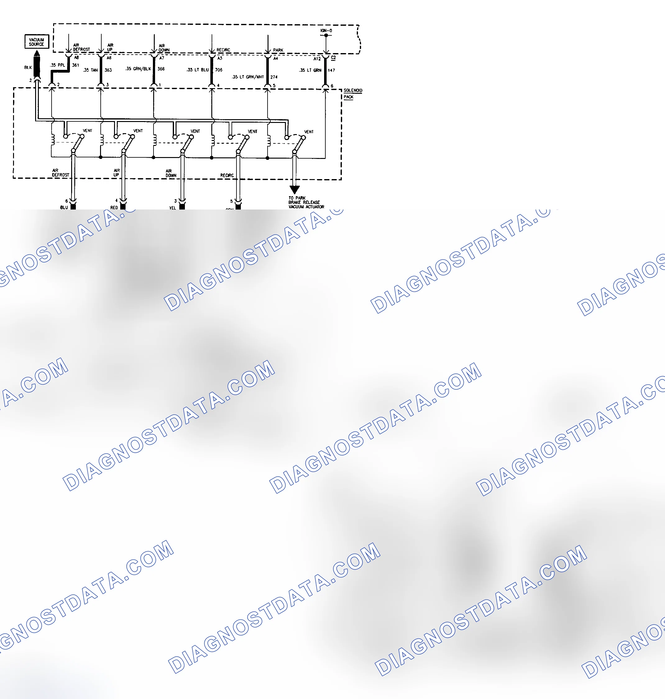 Scheme 41: VACUUM HOSE DIAGRAM(S)